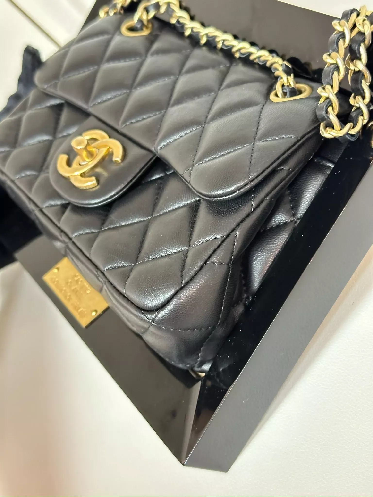 Chanel Black Privée Collection Runway Frame Bag