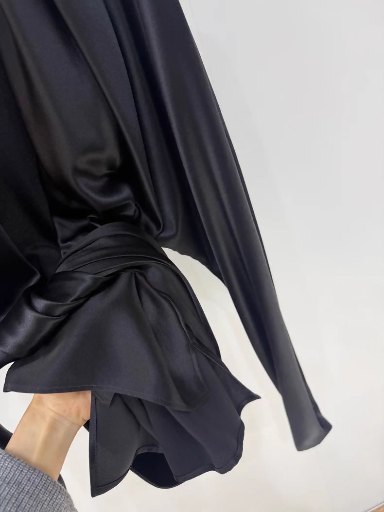 Saint Laurent Silk Satin Shirt