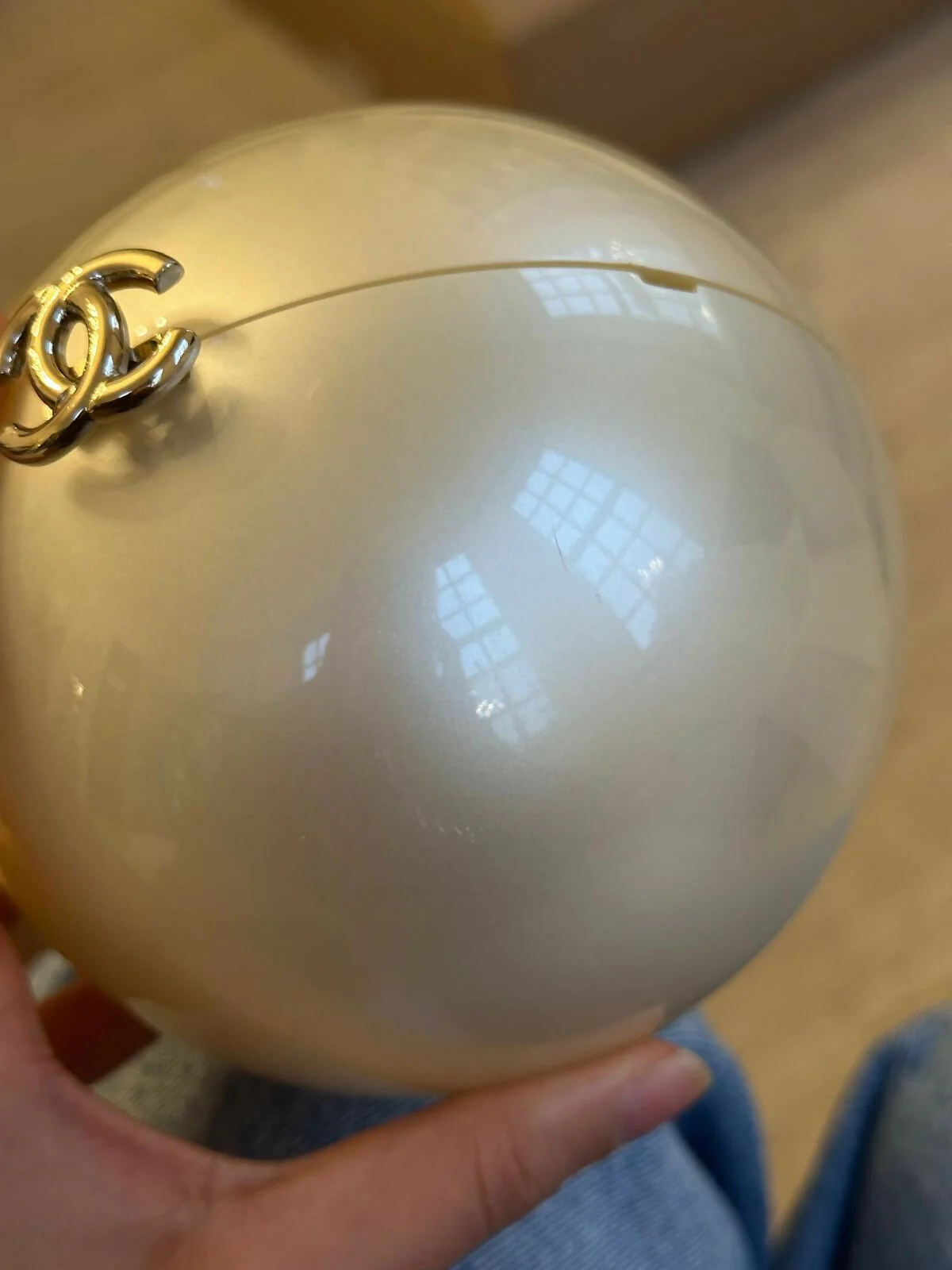 Chanel Pearl Minaudière — Cruise Collection 2015