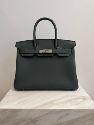 Hermès Birkin 30 Vert Mangrove PHW G 2026