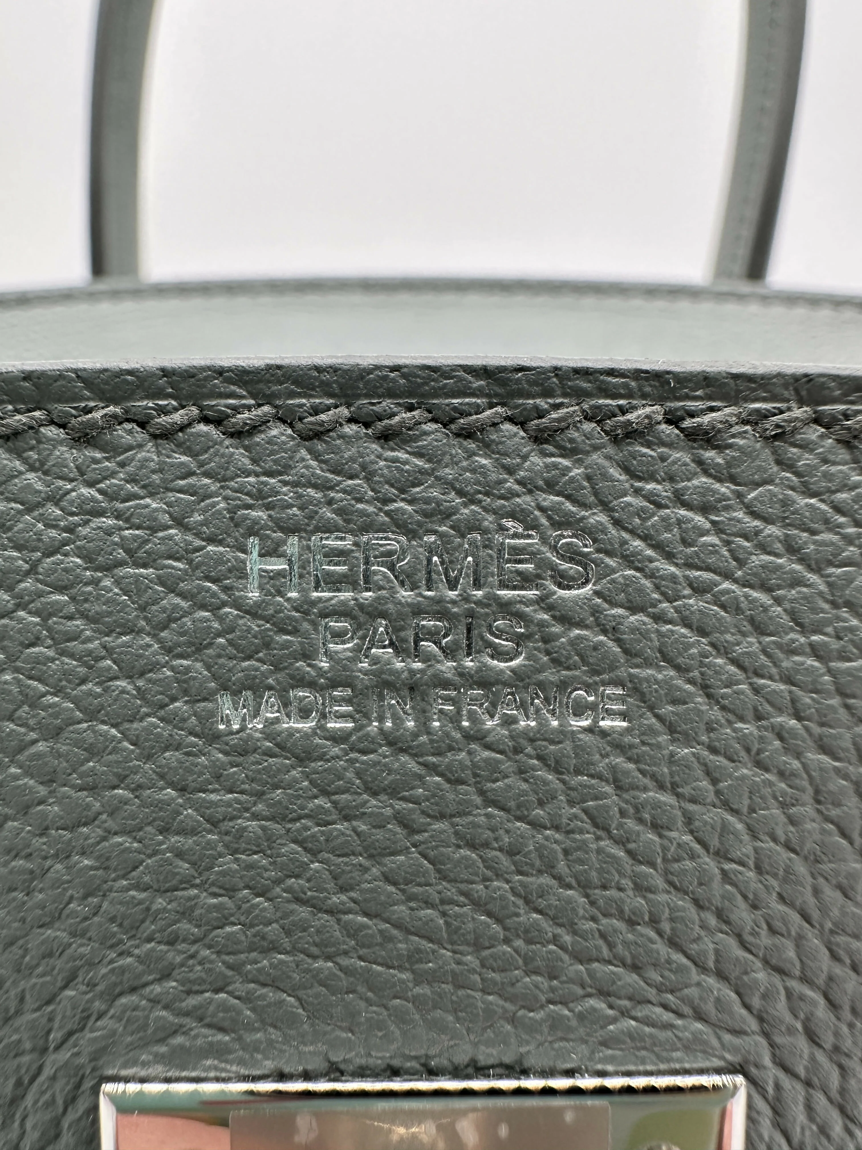 Hermès Birkin Shoulder 29 Vert Amande Evercolor PHW K 2025