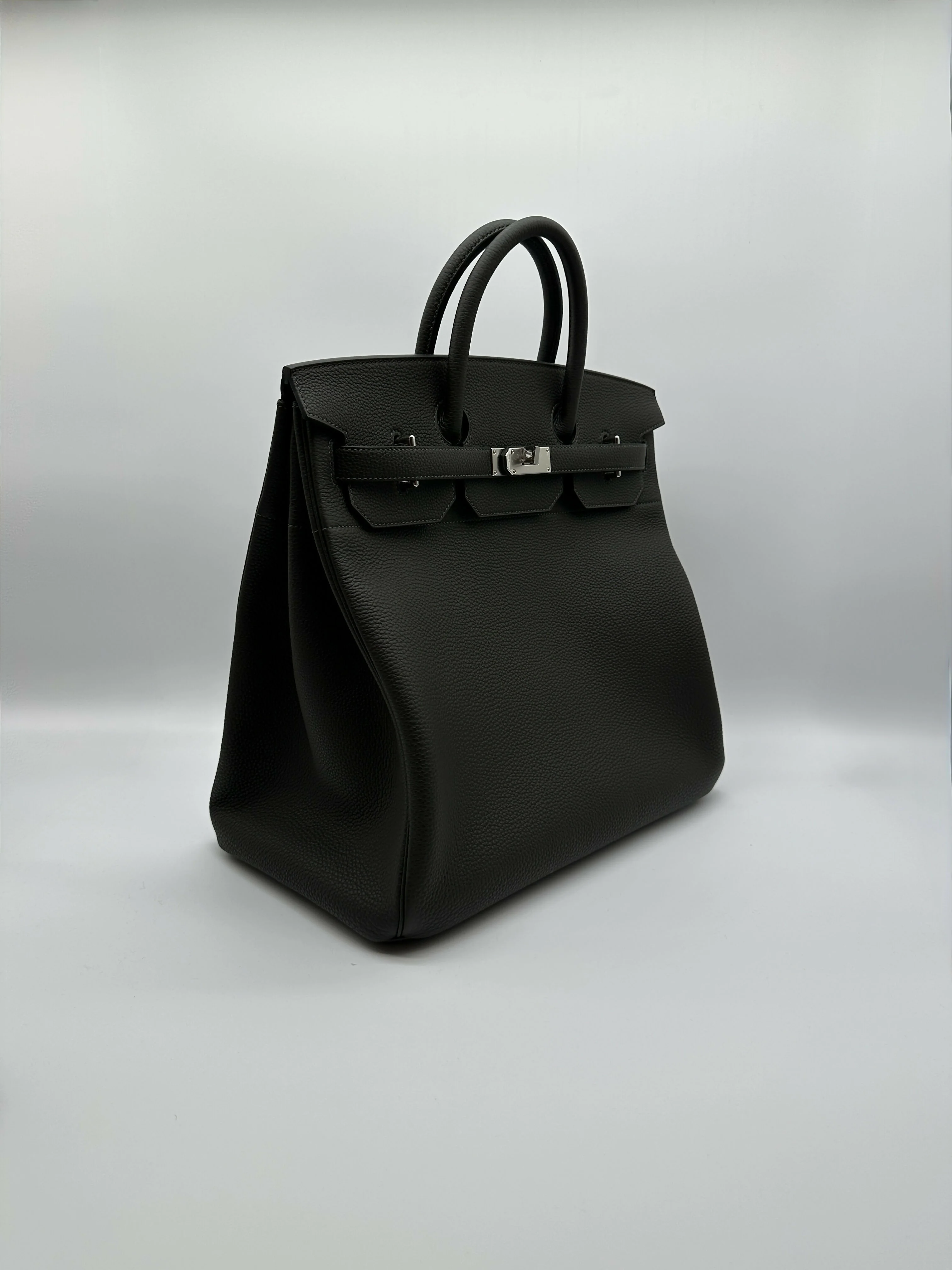 Hermès Haut à Courroies 40 Dark Bronze Togo PHW K 2025