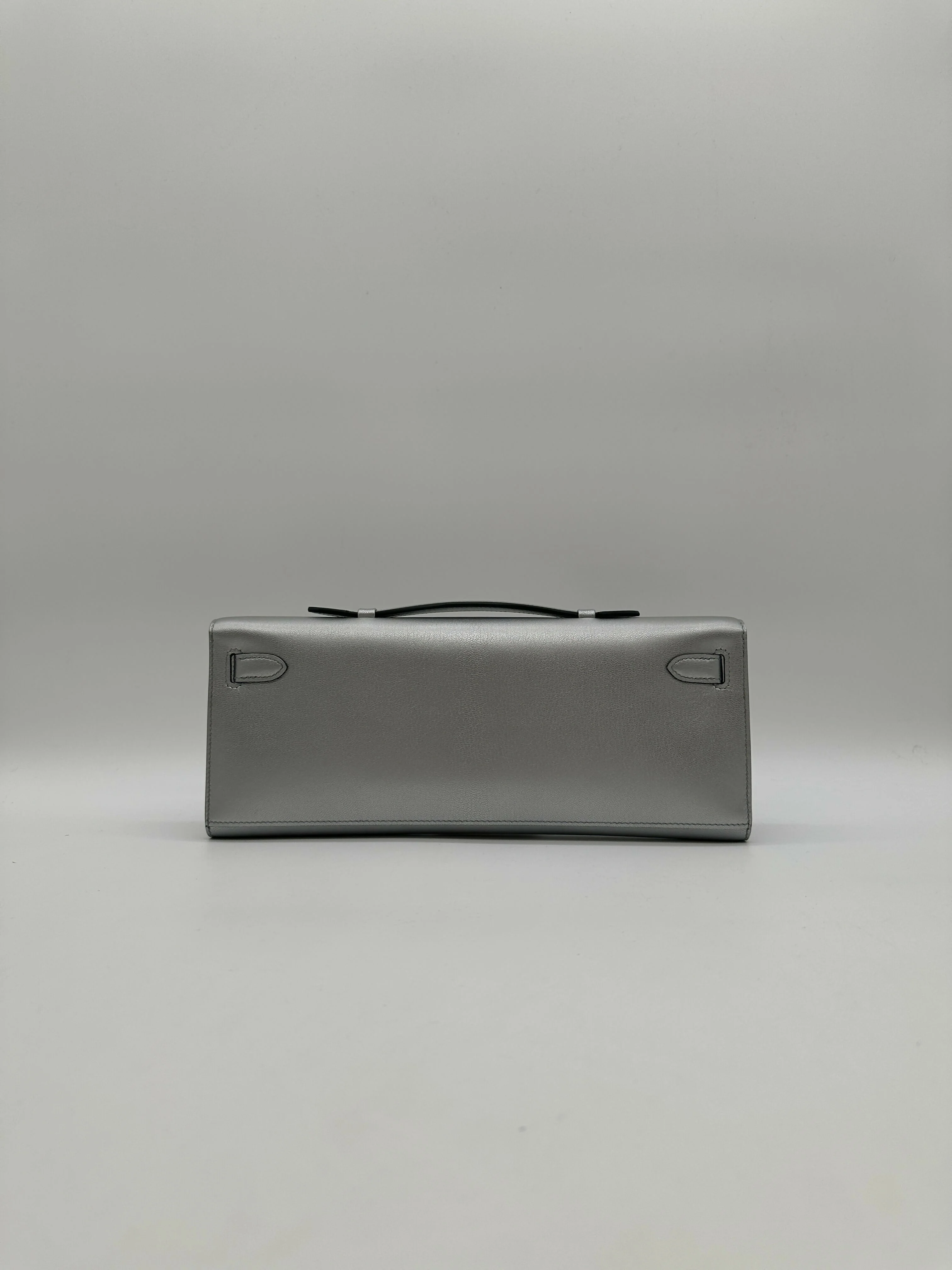 Hermès Kelly Cut Argent Chèvre PHW G 2026