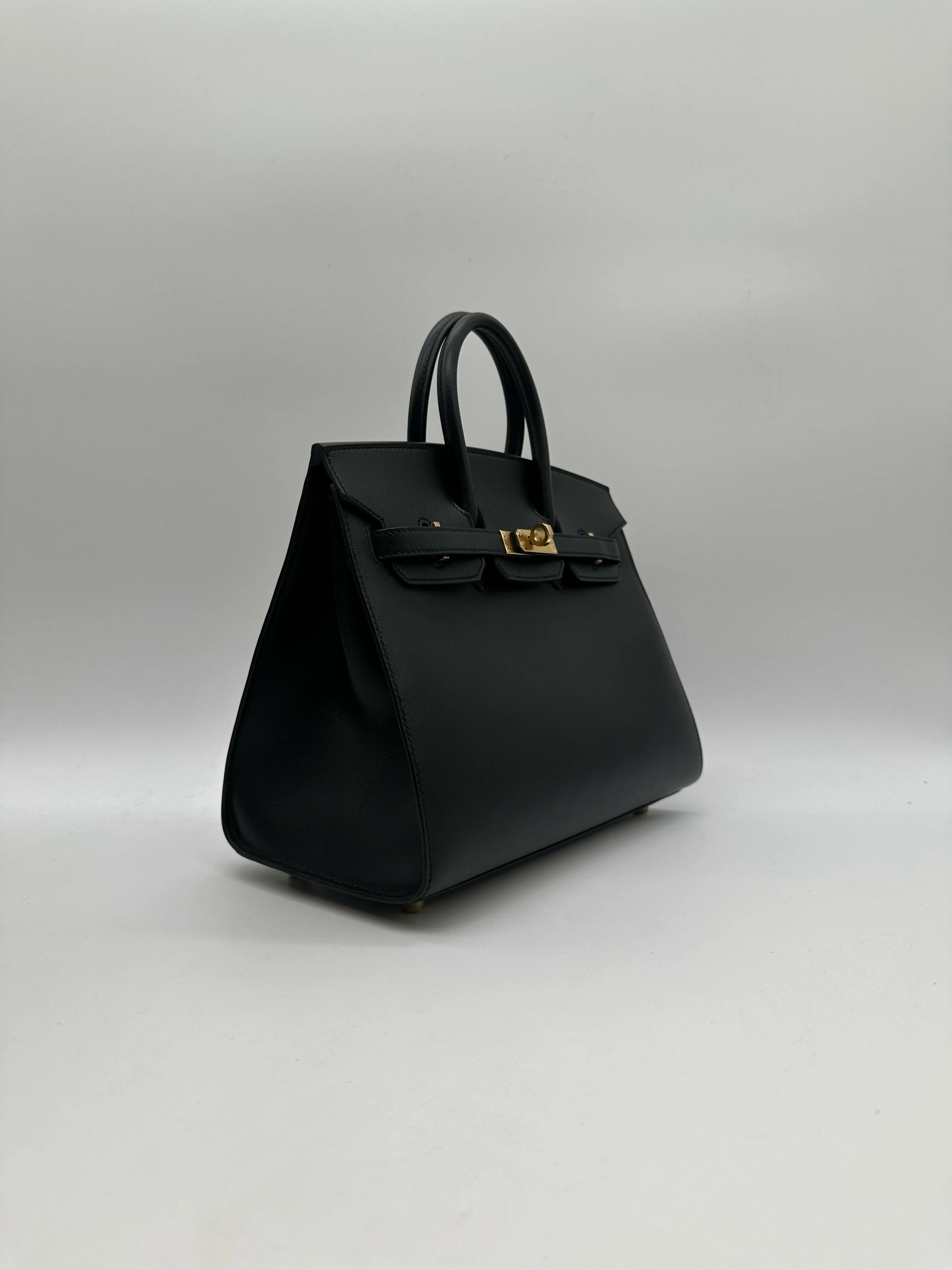 Hermès Birkin 25 Black Madame GHW Y 2020