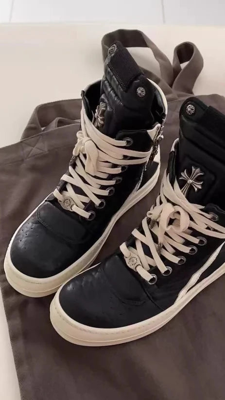 Rick Owens x Chrome Hearts collaboration shoes in womens size 36