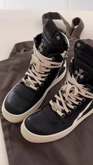 Rick Owens x Chrome Hearts collaboration shoes in womens size 36
