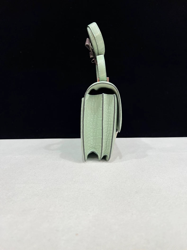 Hermes Constance 19 Vert Peppermint Alligator Leather Palladium Hardware
