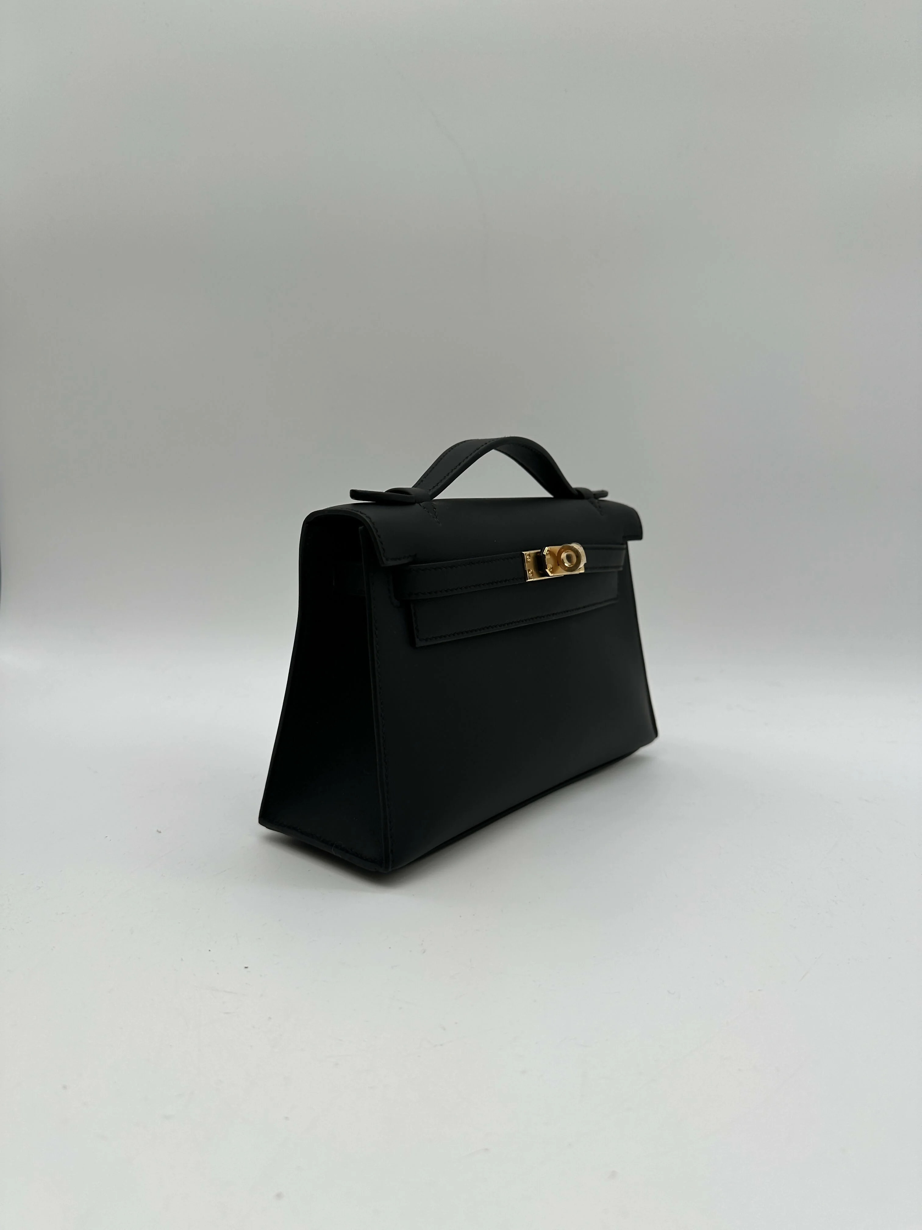 Hermès Kelly Pochette Black Swift GHW K 2026