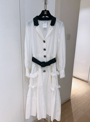 Chanel white dress