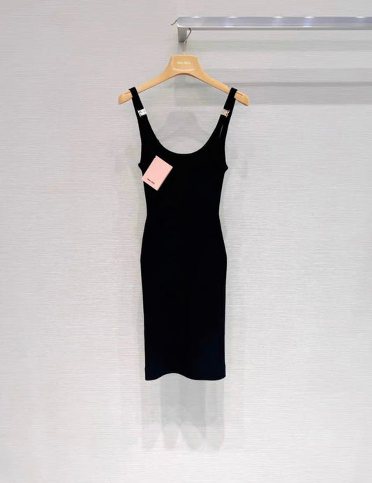 MIU MIU miu miu 24ss Viscose dress 36IT - 36 Dress - Secondhand luxury from Top Quality Luxury Designers Bag
