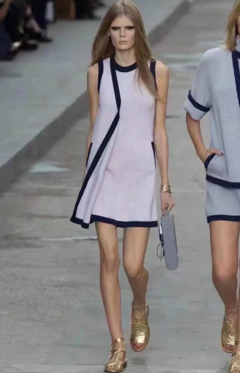 Chanel Spring/Summer 2015 cashmere dress