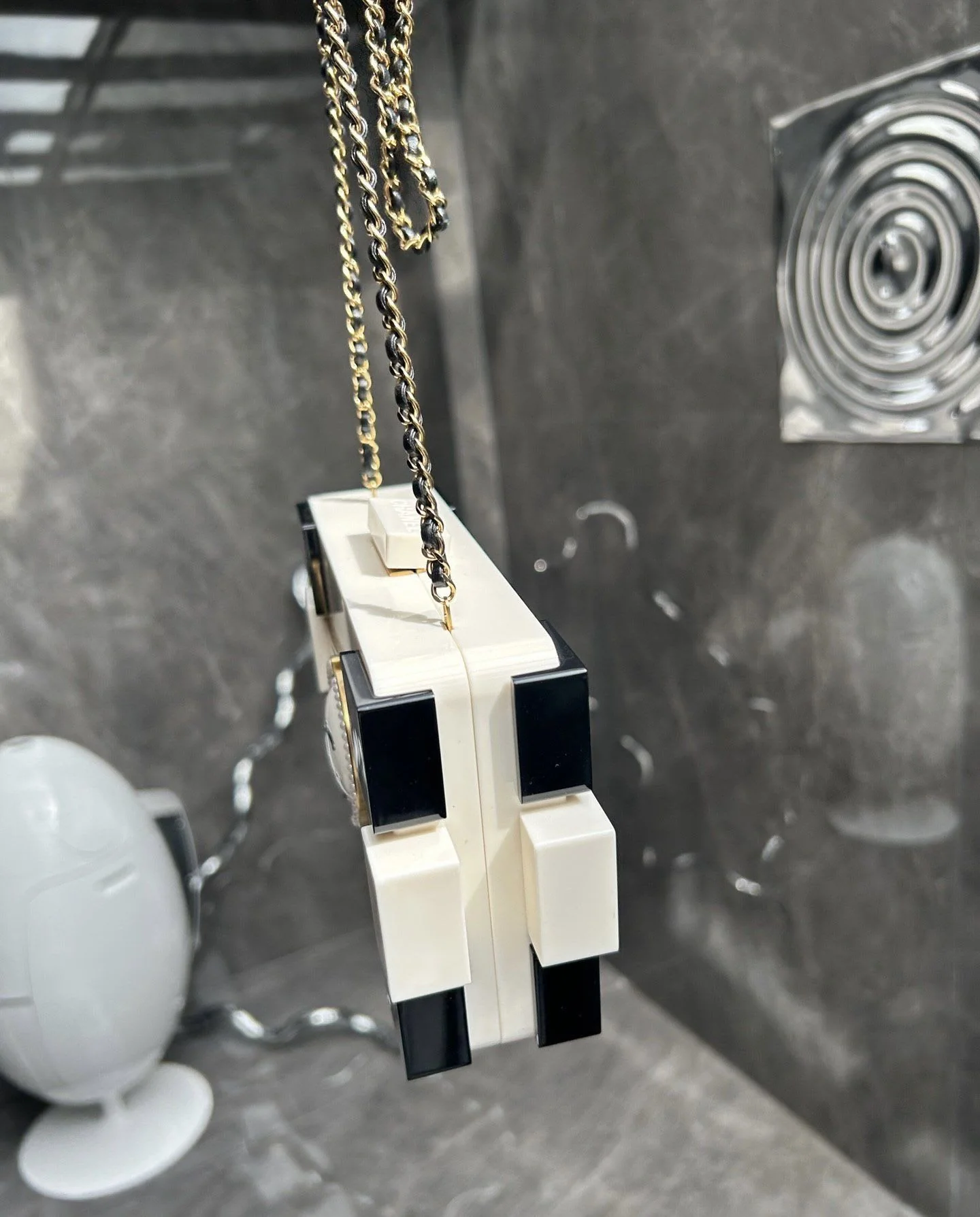 Chanel Havana by Night Paris-Habana Plexiglass Boy Brick Lego Bag