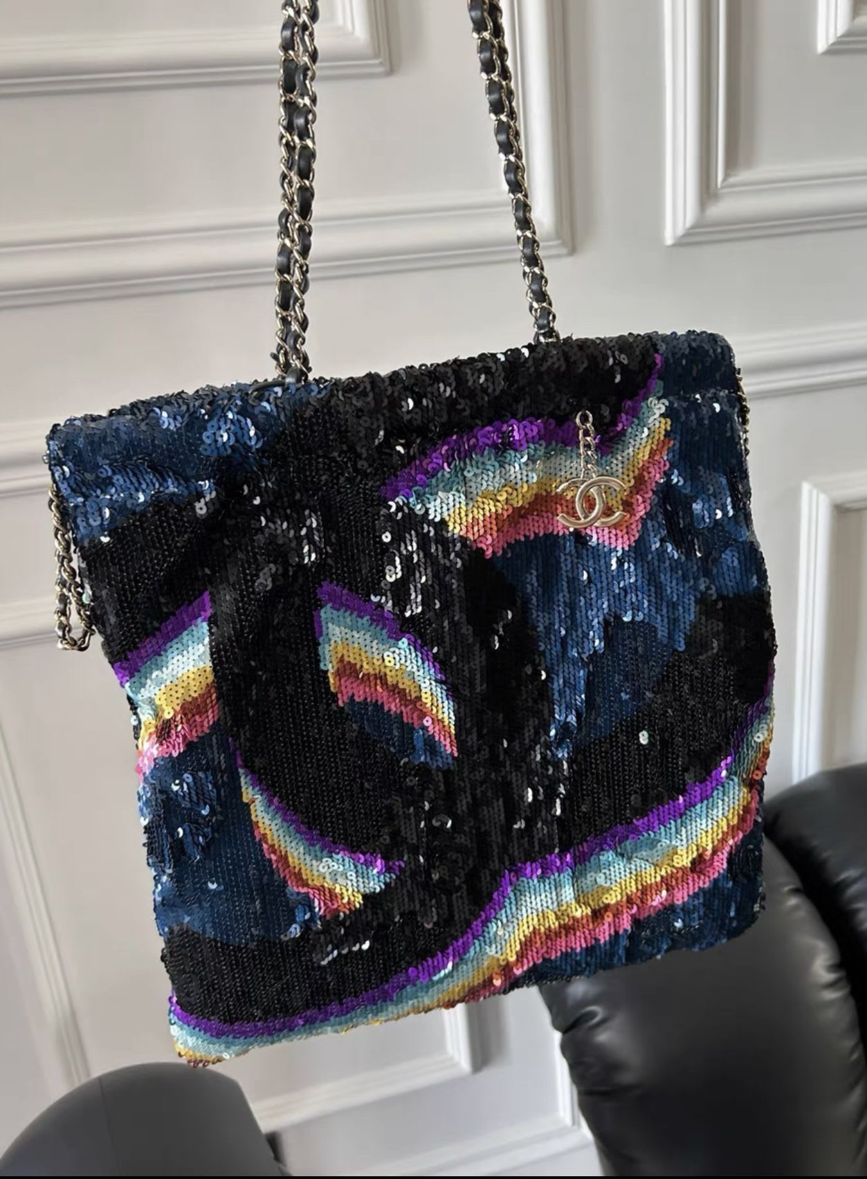 CHANEL Chanel21 sequin rainbow tote - One size Tote Bag - Secondhand luxury from Top Quality Luxury Designers Bag