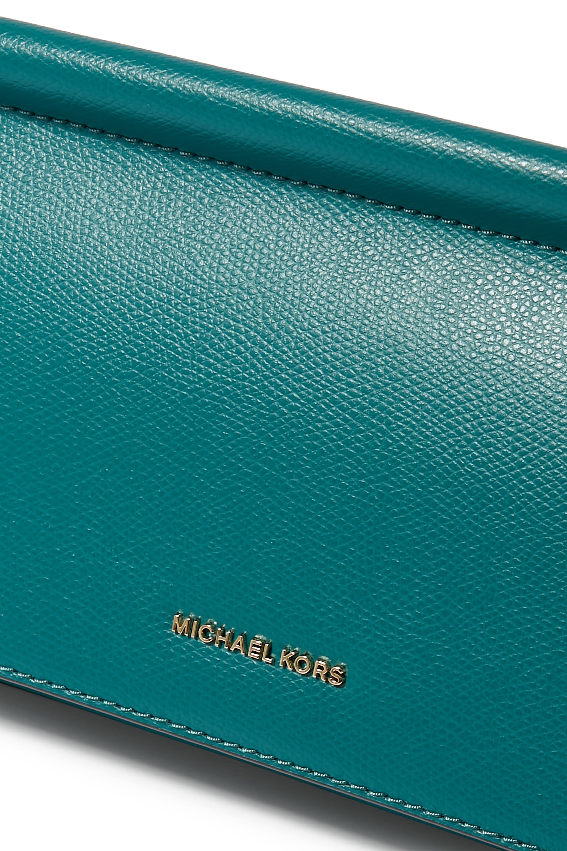 Carmine Medium Pebbled Leather Pochette