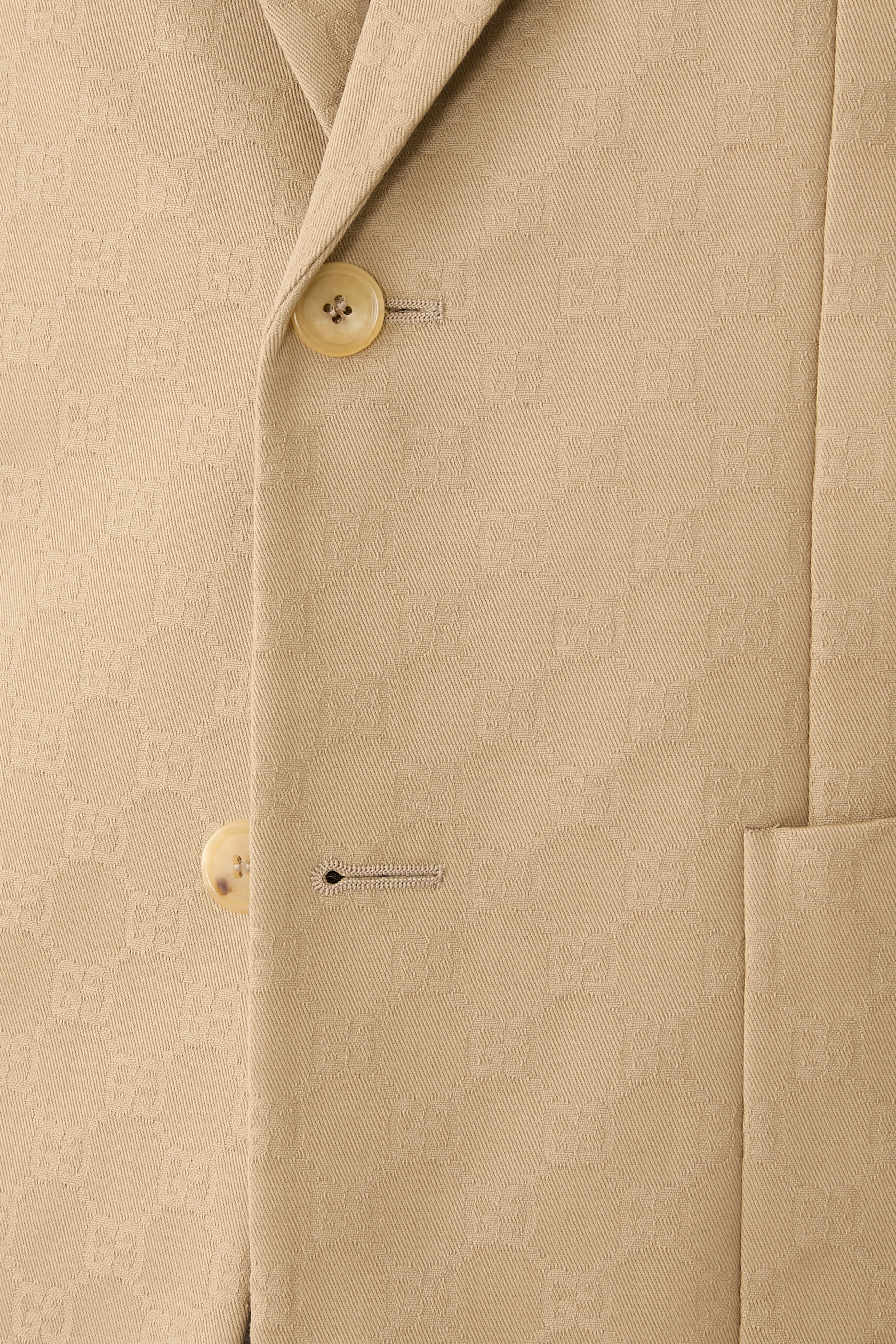 GG Cotton Gabardine Jacquard Jacket 