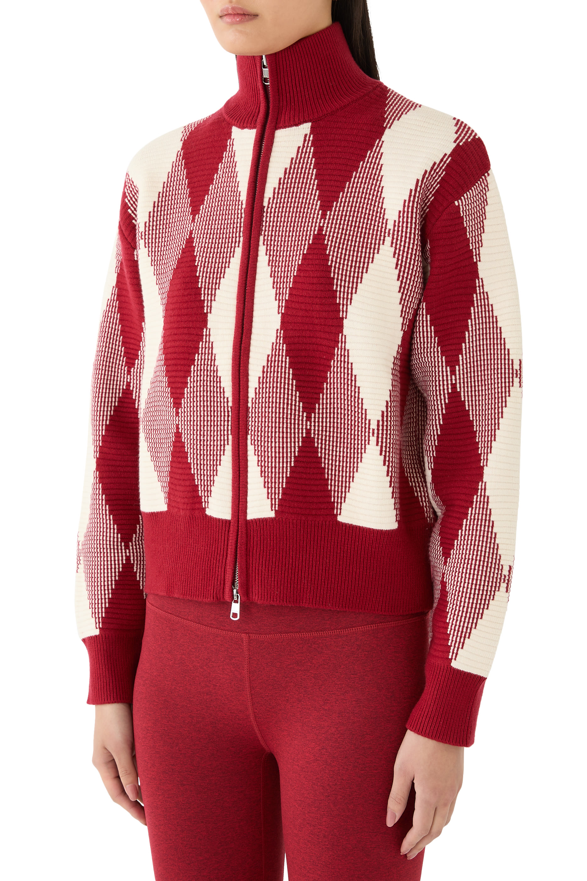 Karina Jacquard Knit Jacket