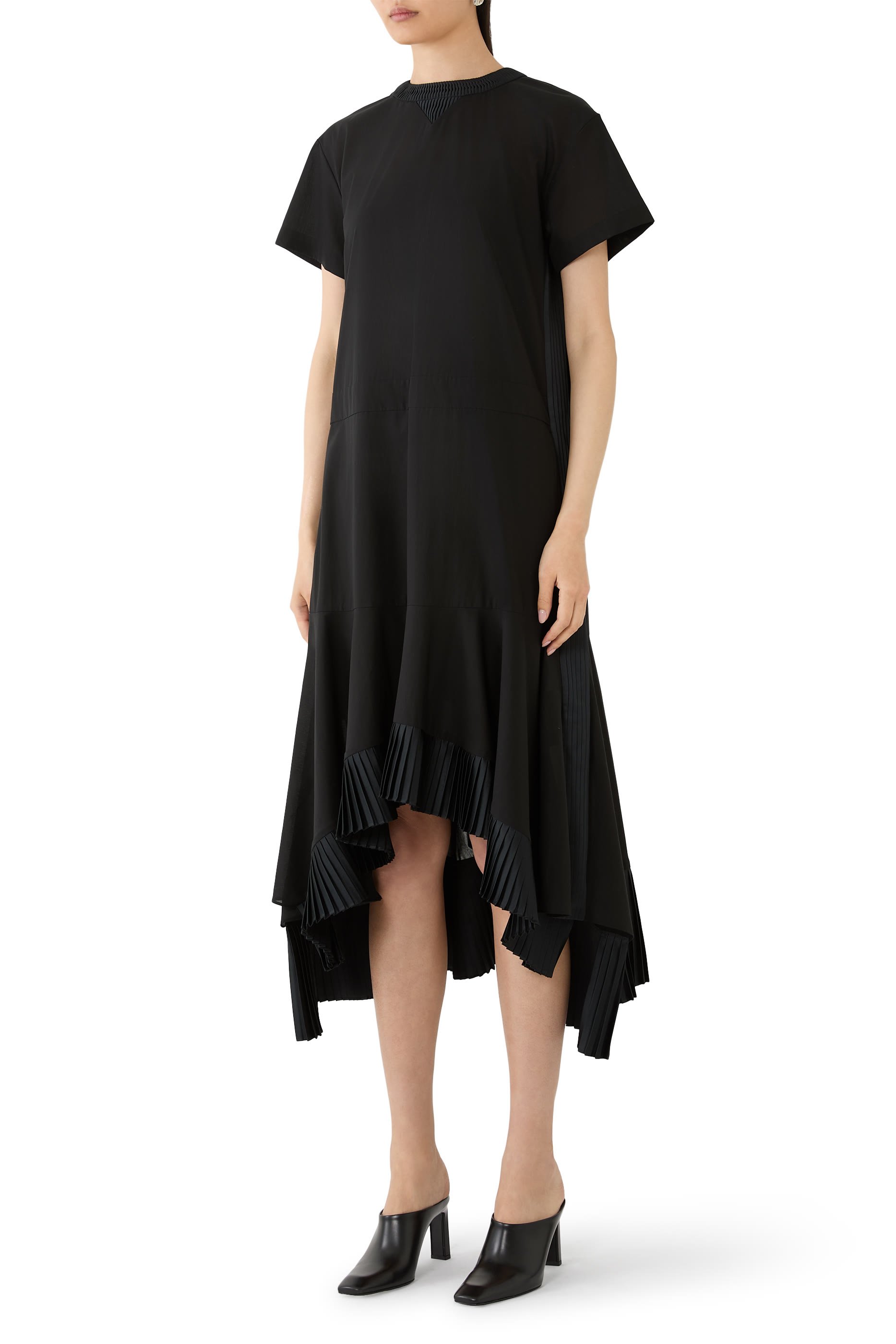 Cotton Broadcloth Dress