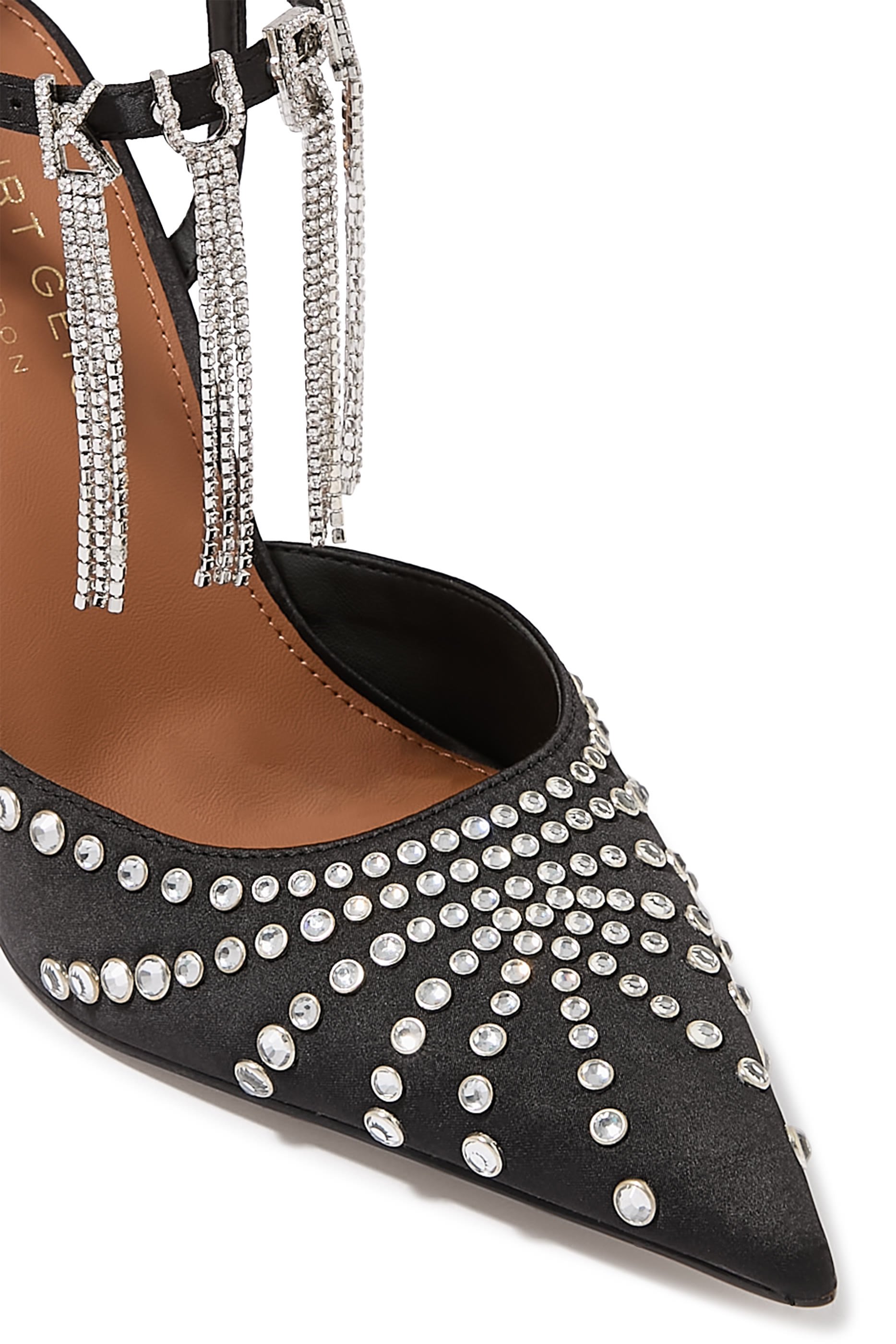 Crystal Embellished 105 Pumps