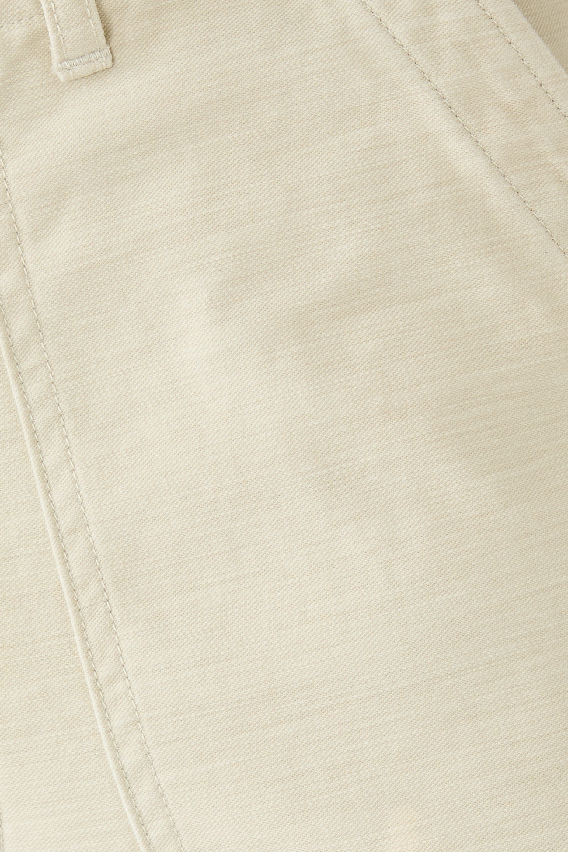 Baggy Satin Bleached Baker Pants