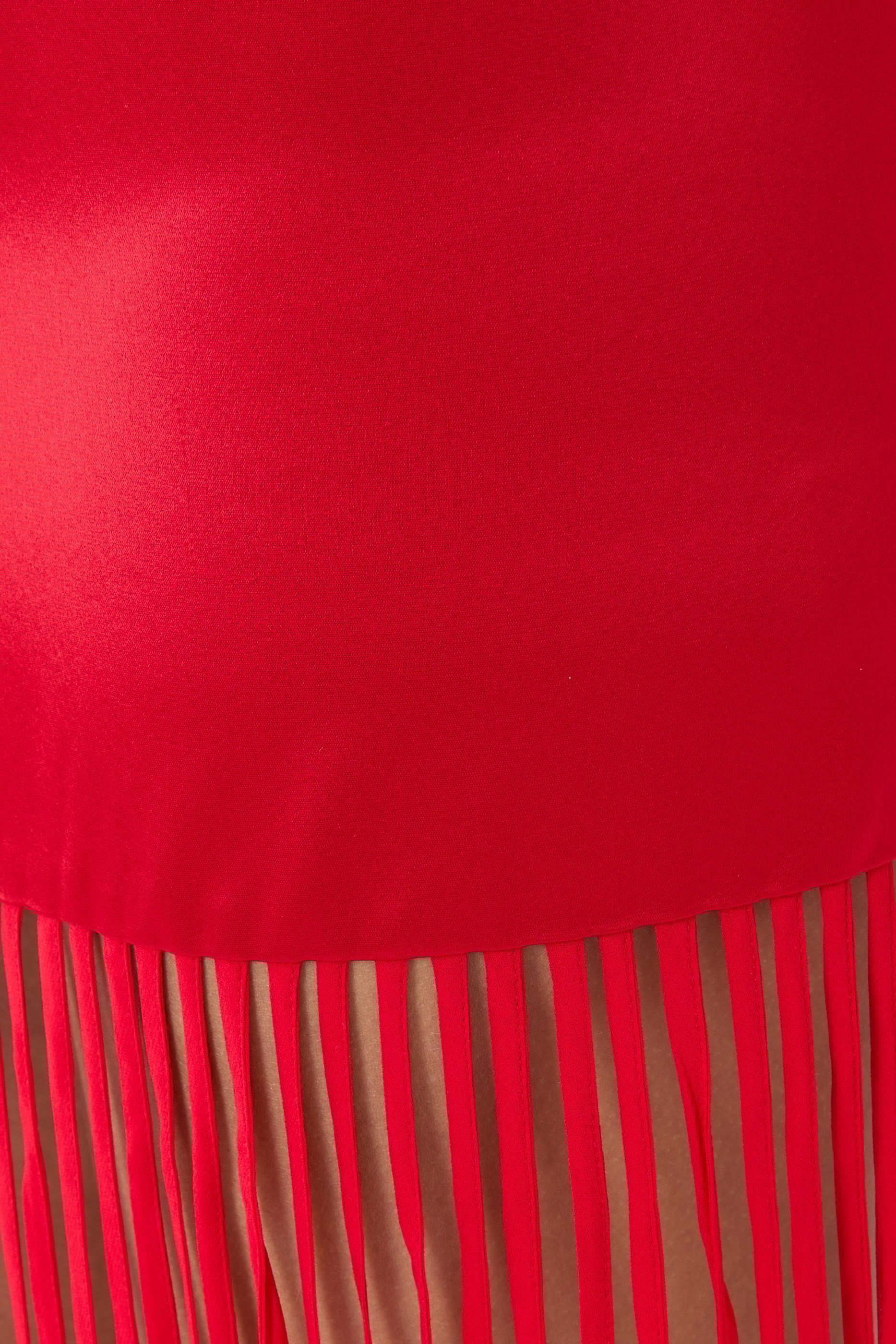 Moraya Square Neck Fringe Maxi Dress 