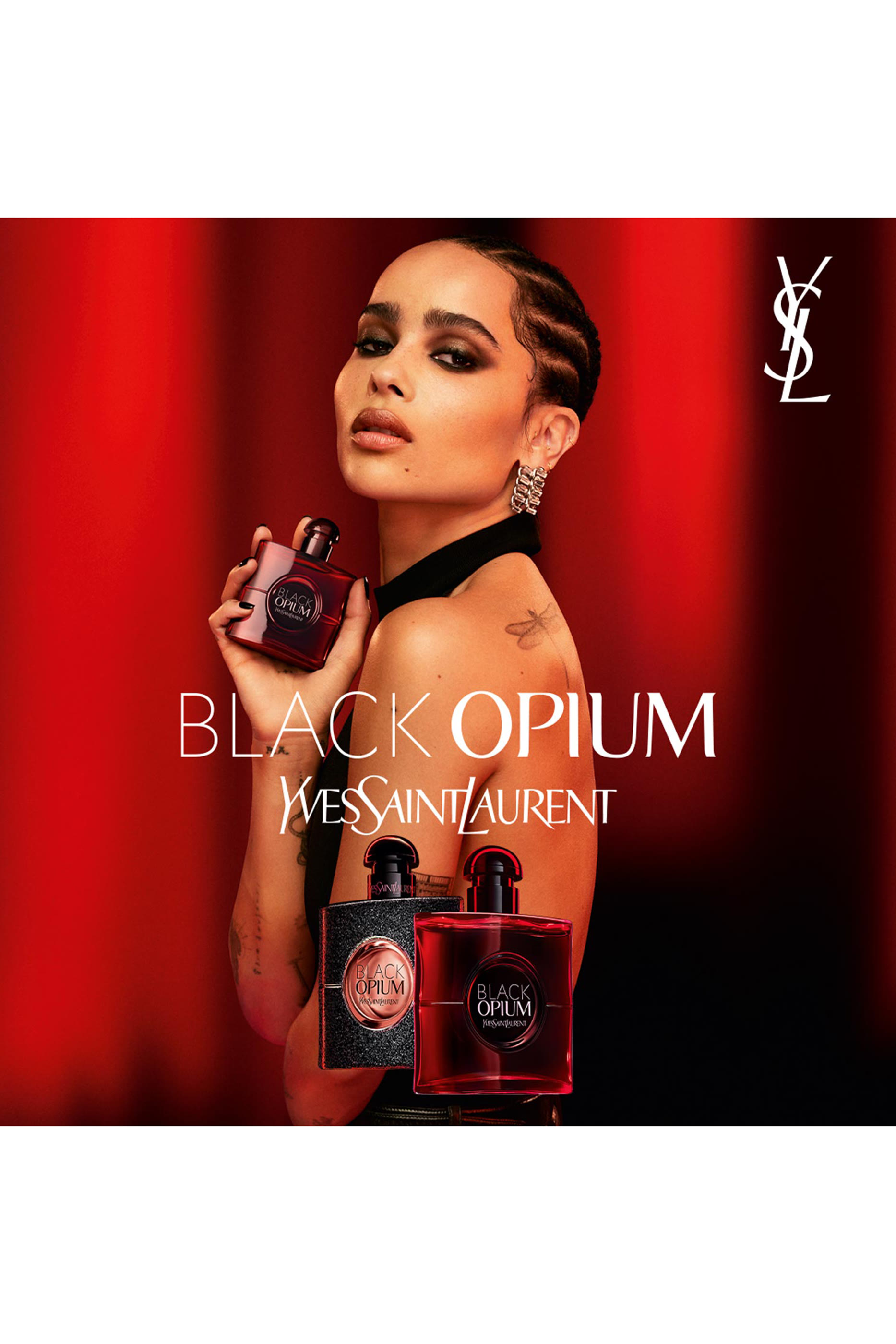 Black Opium Eau de Parfum Over Red