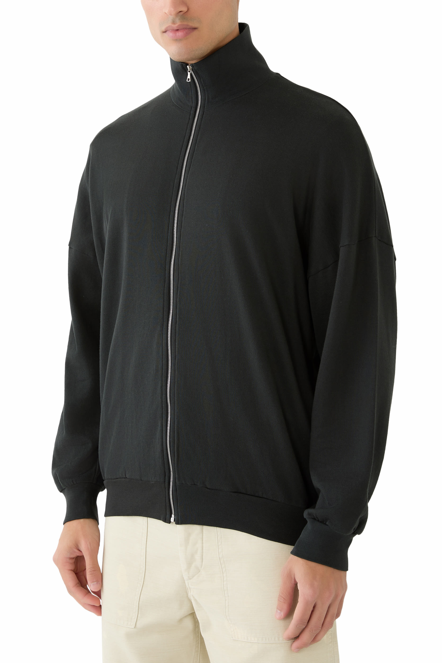 Super High Gauge Sweat Zip Blouson