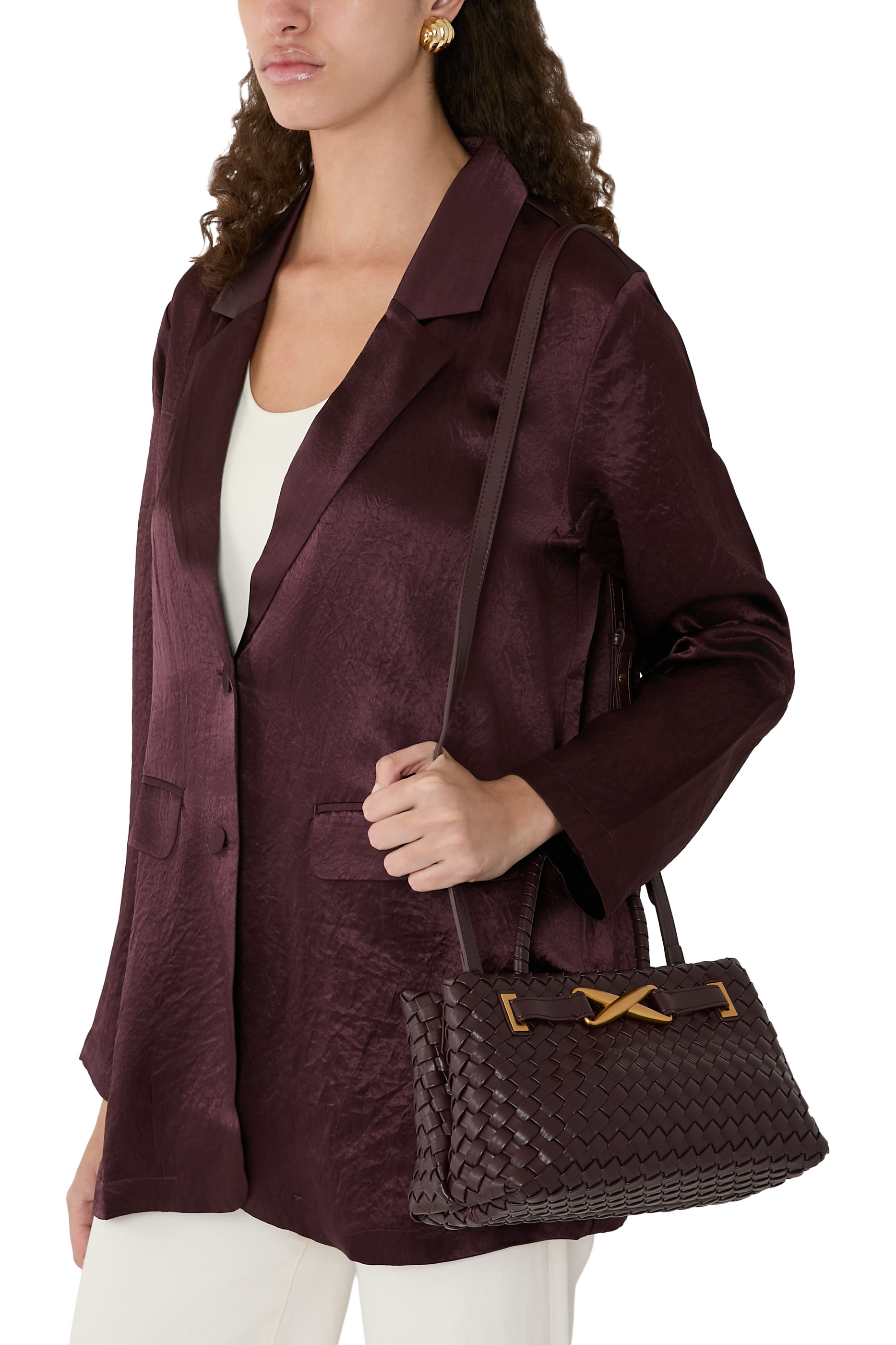  Elora Woven Tote Bag