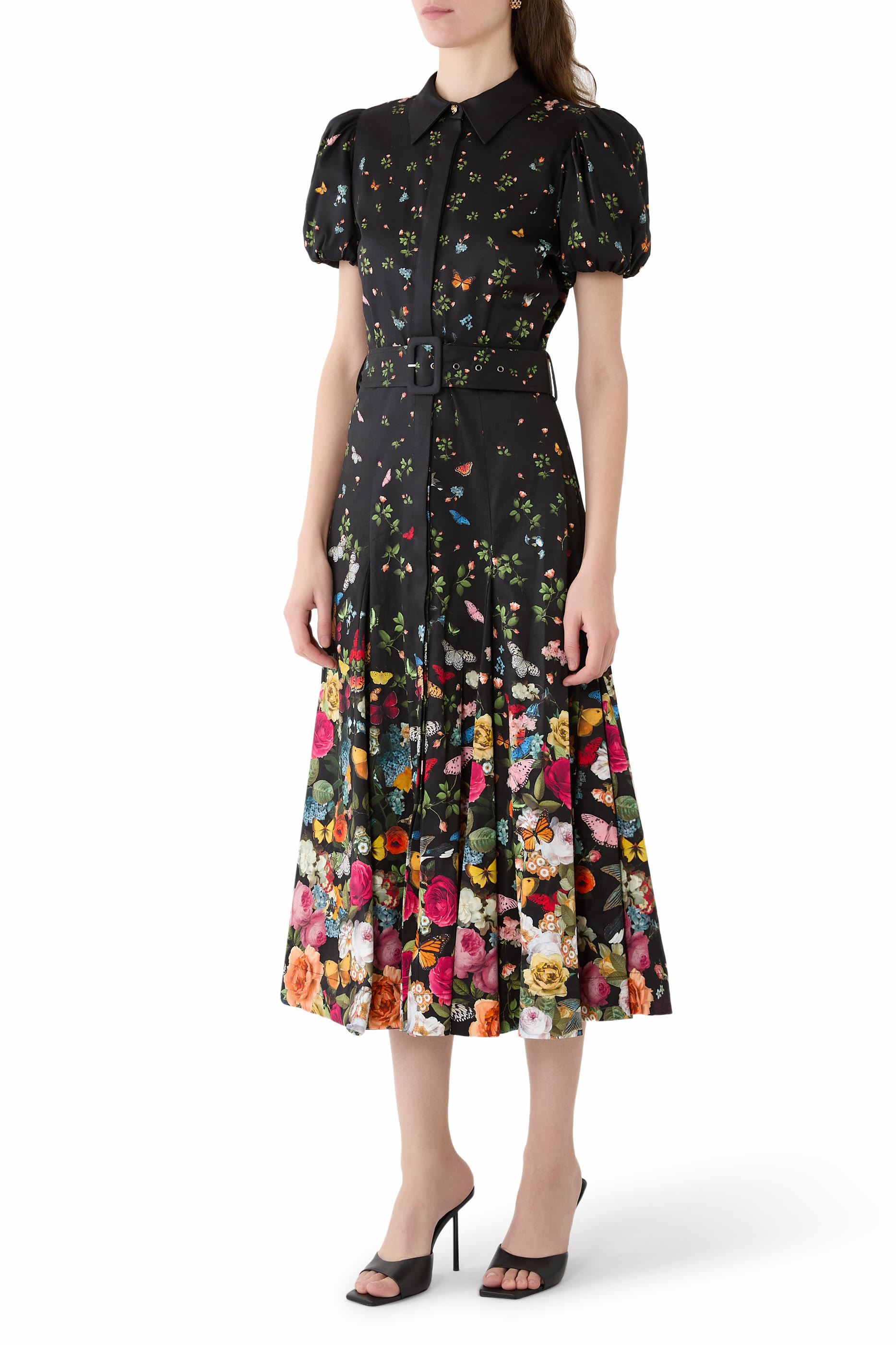 Henrietta Midi Dress with Belt