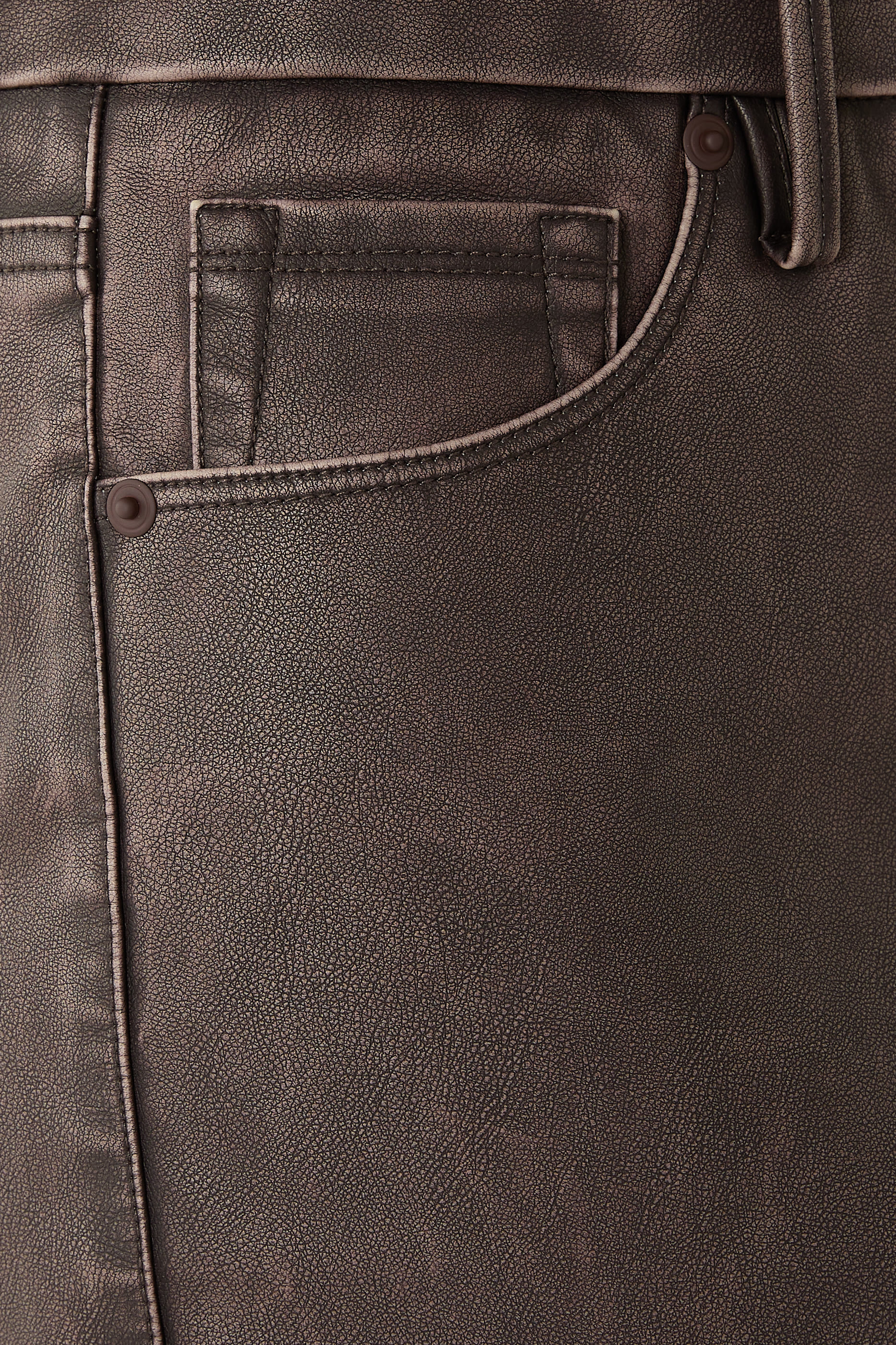 Good Classic Bootcut Faux Leather Pants