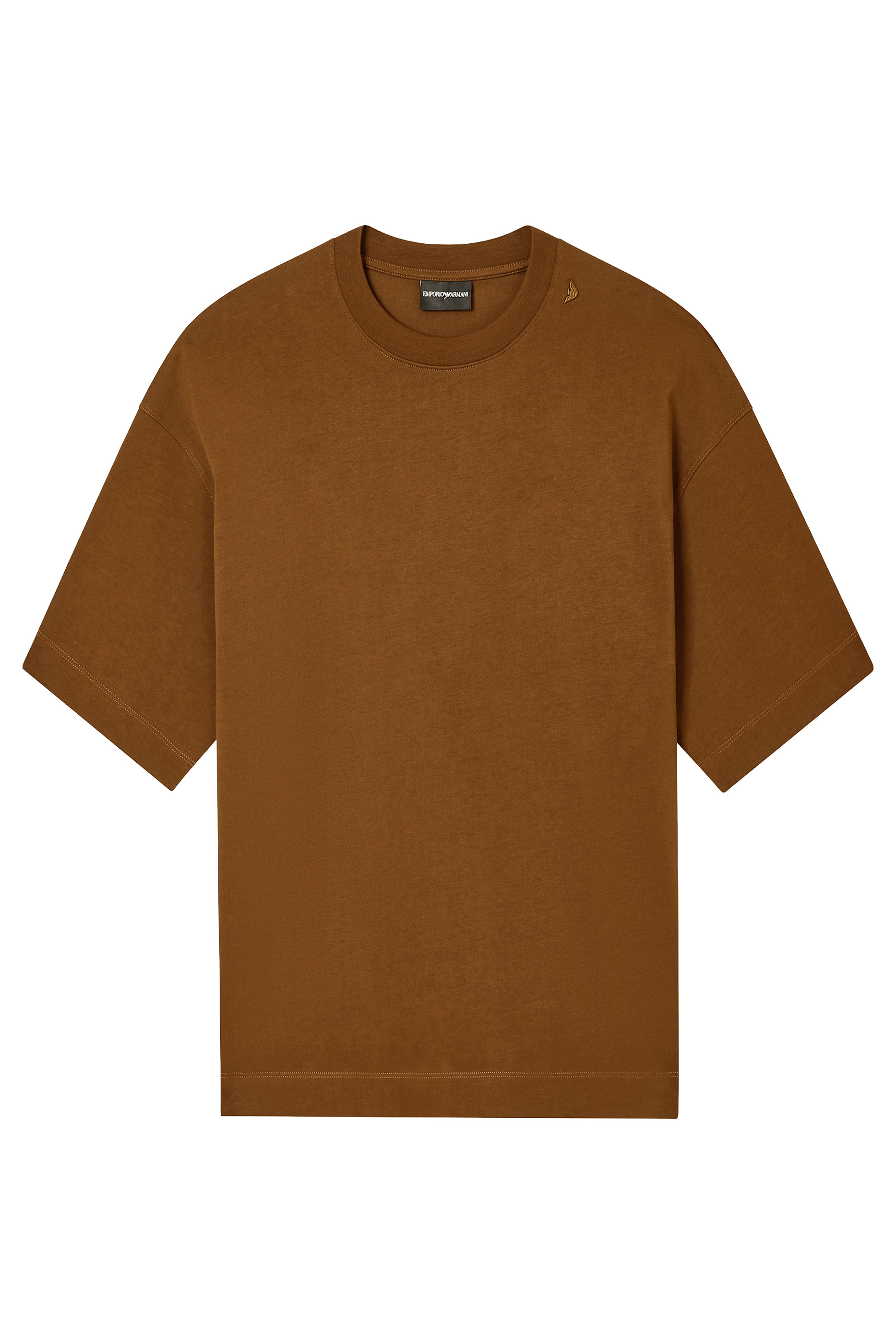 Micro Eagle Logo Collar T-Shirt