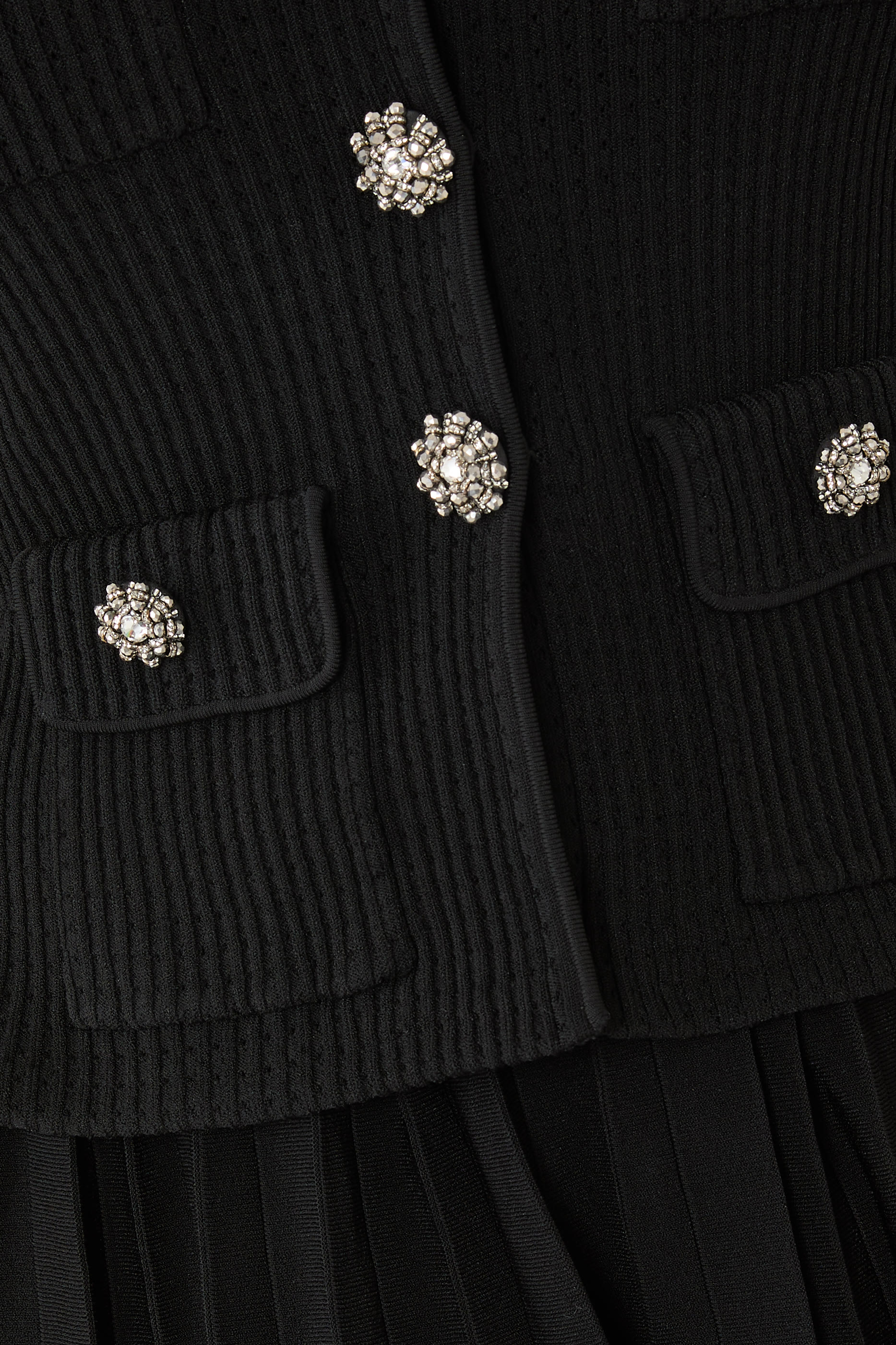 Tailored Knit Mini Dress