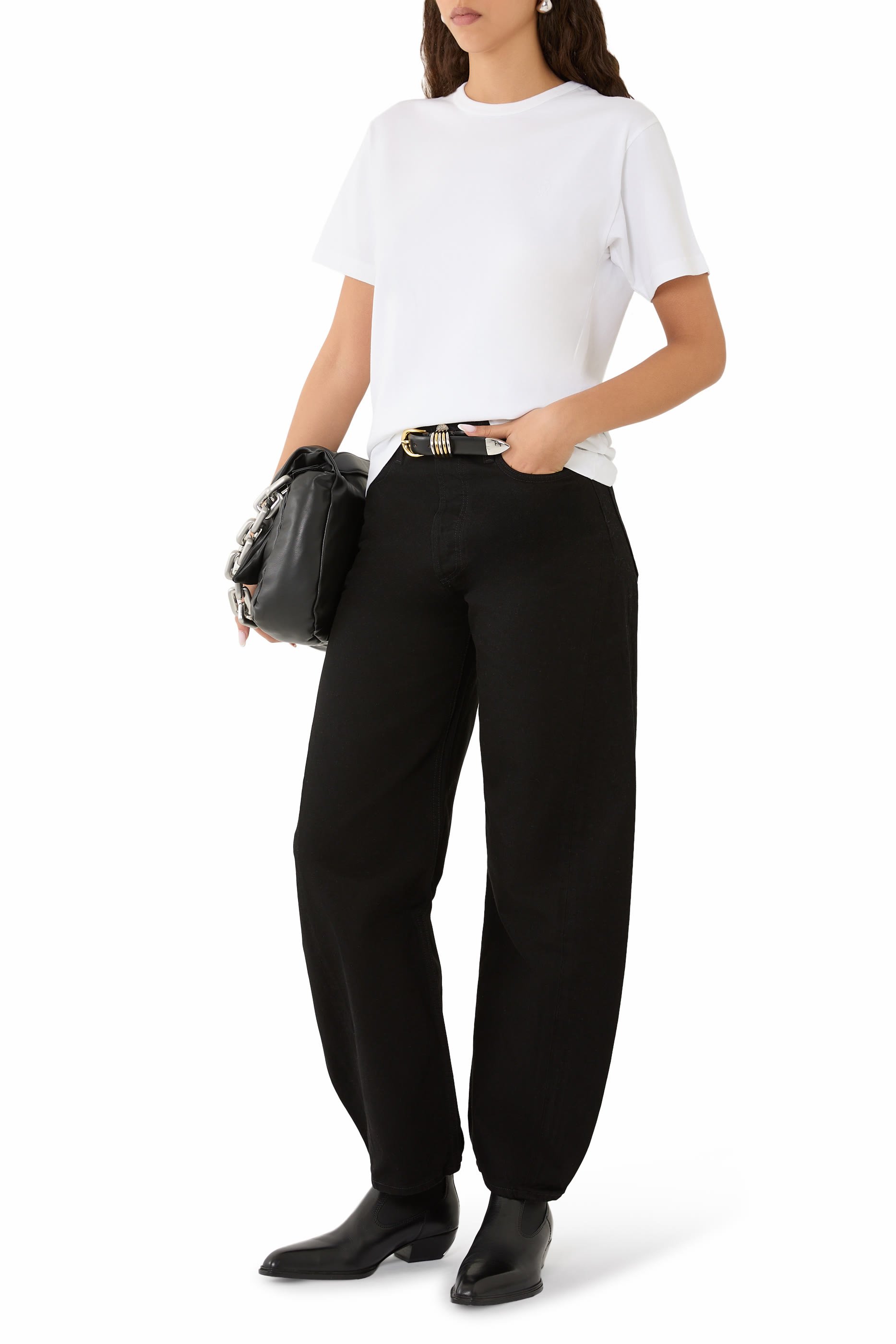 Embroidered Anchor T-Shirt