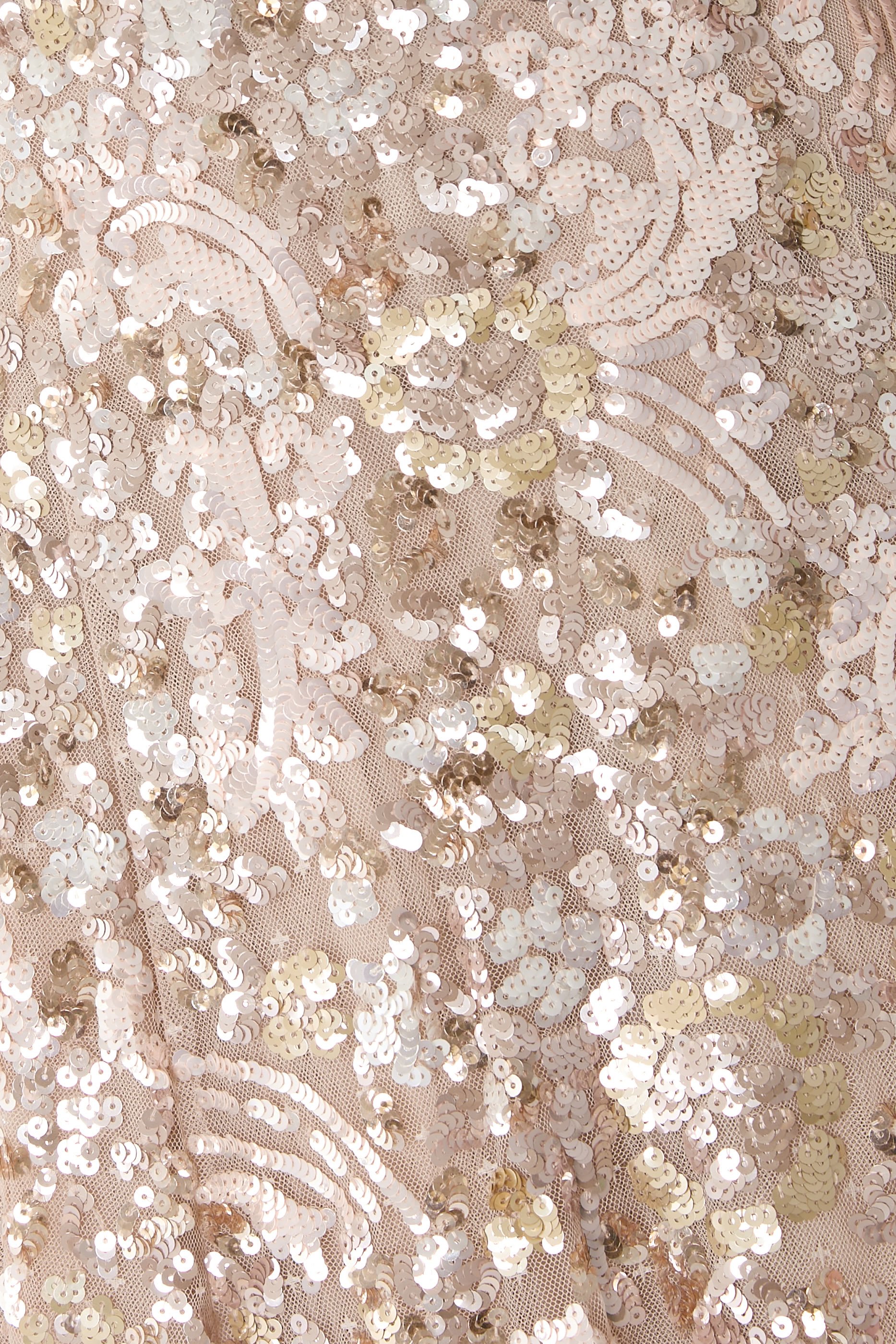 Baroque Floral One-Shoulder Bow Ankle Gown