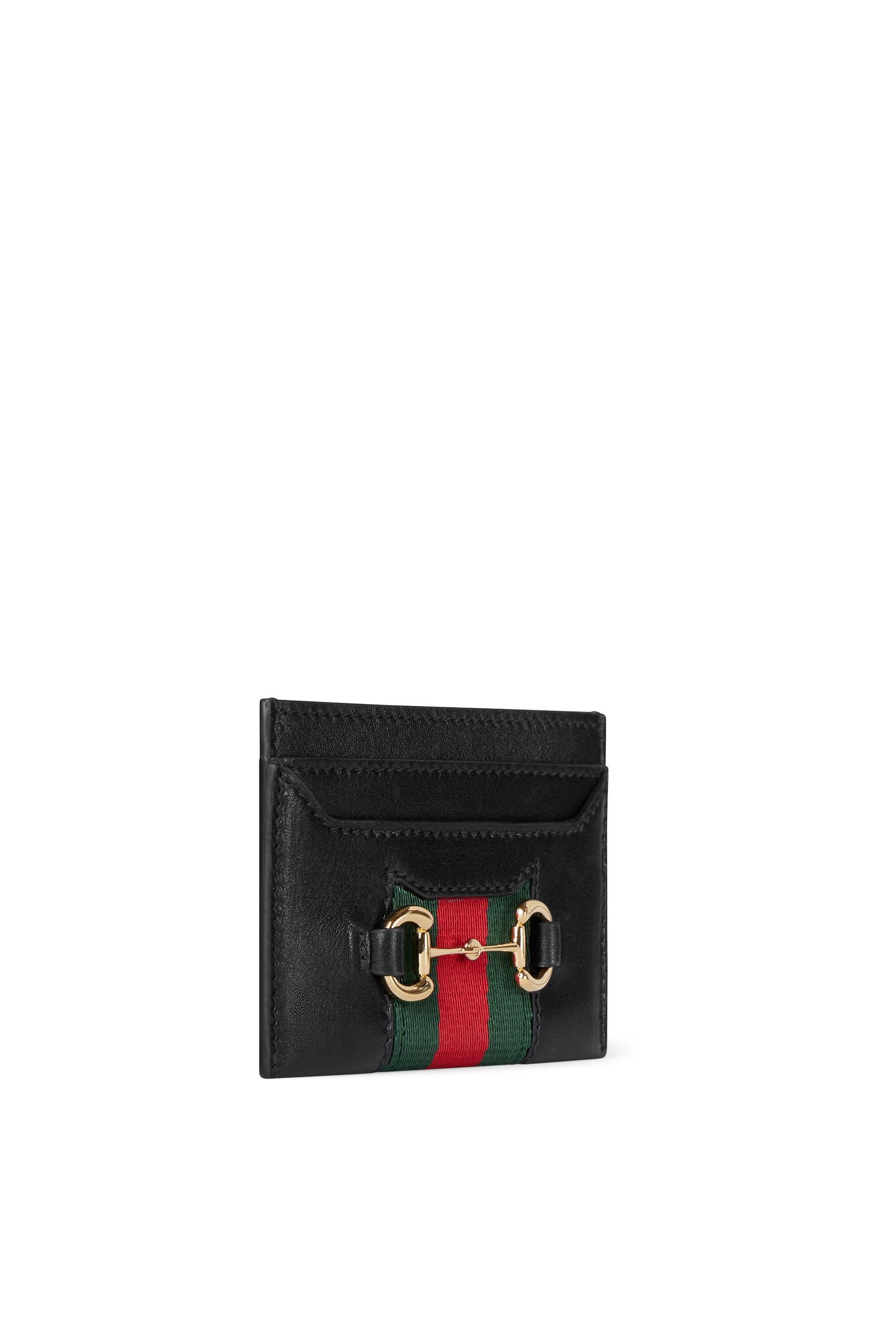 Horsebit Web Card Case