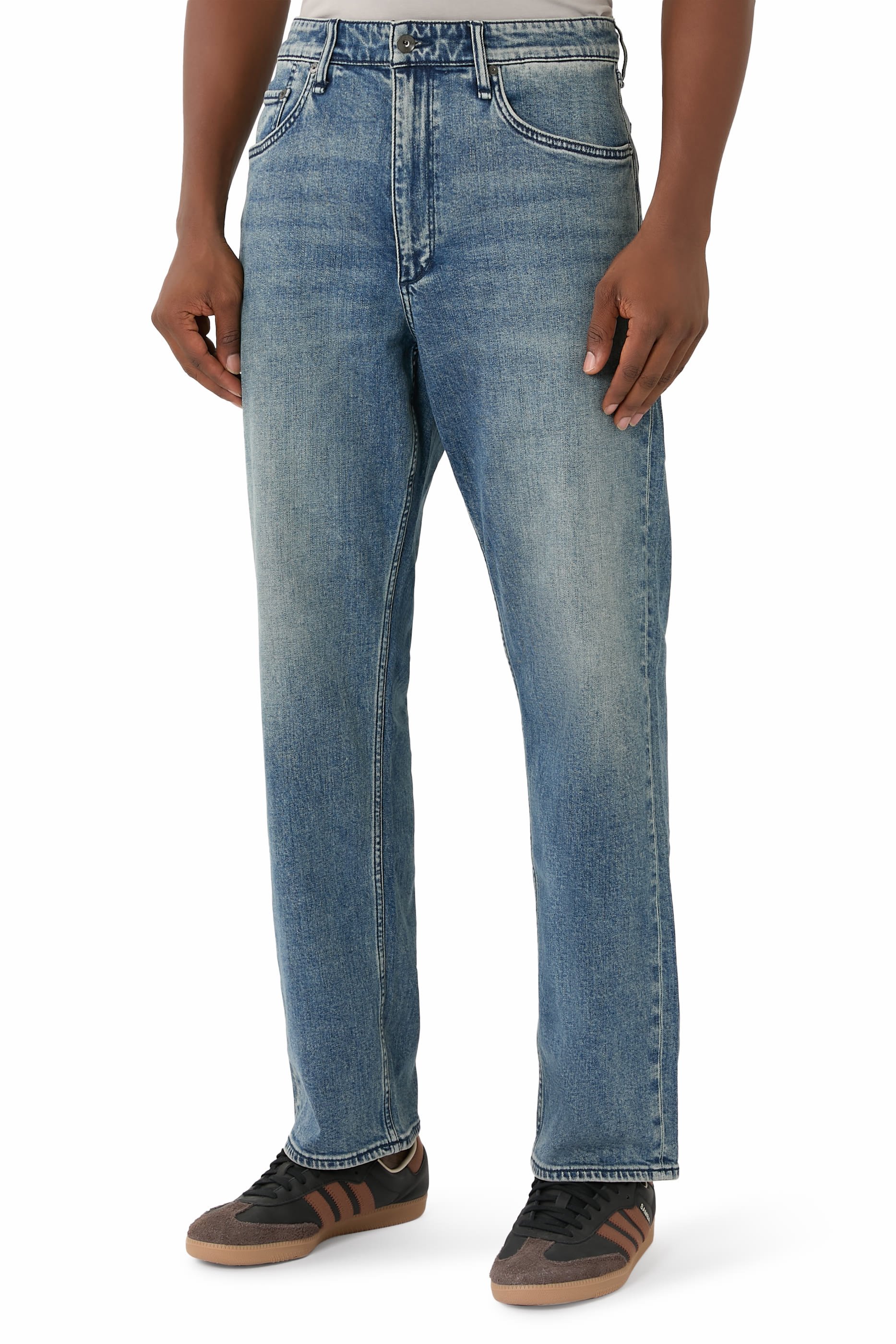  Fit 4 Straight Fit Jeans