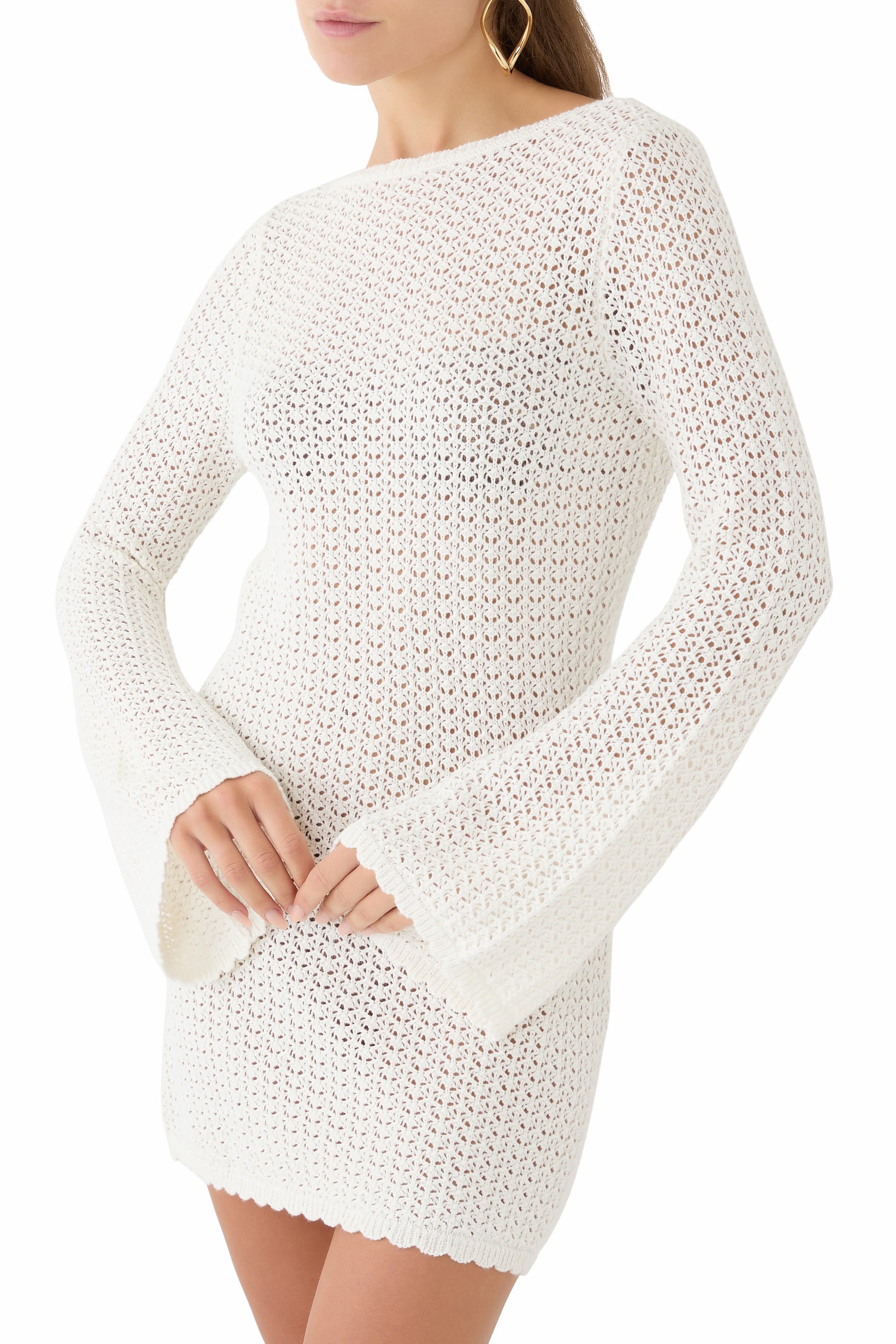 Pointelle Rosie Mini Dress