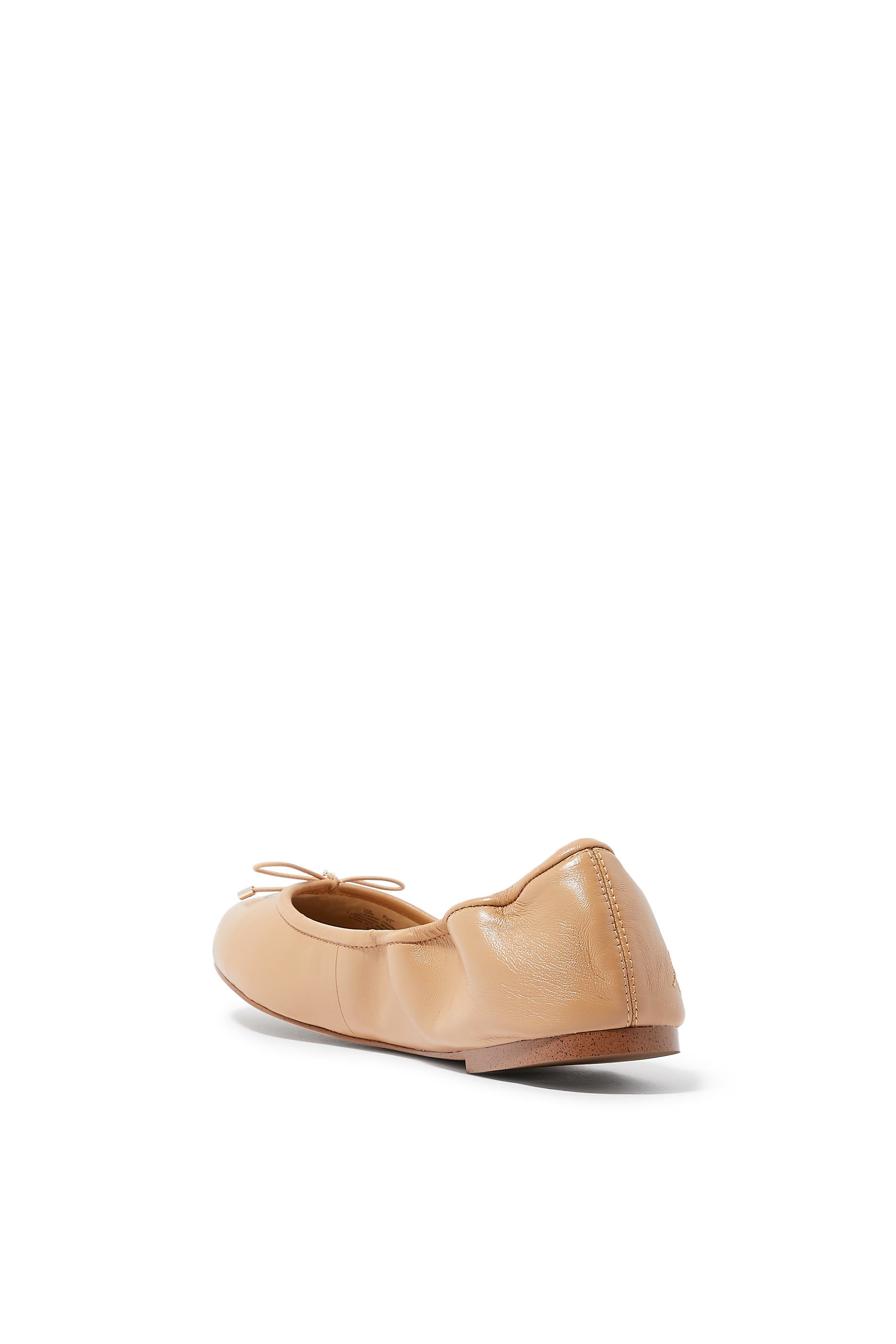 Felicia Leather Ballerinas