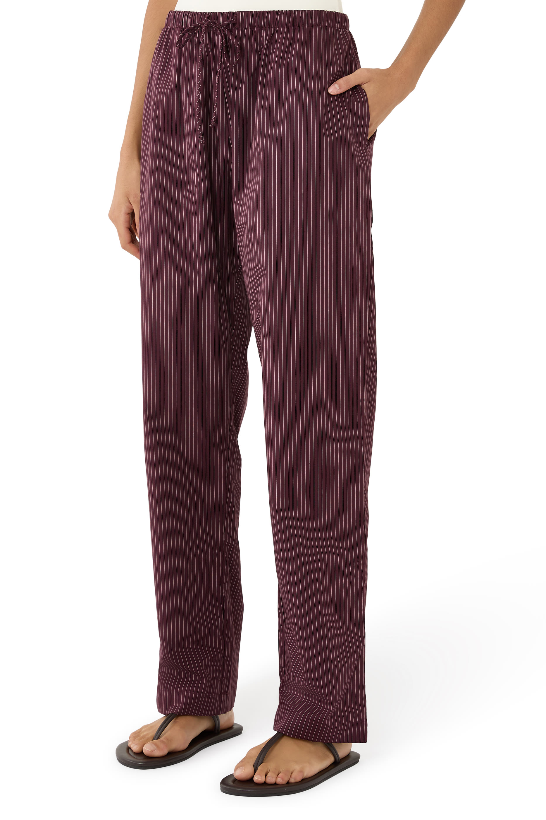  Yoshi Stripe Classic Tie Pants