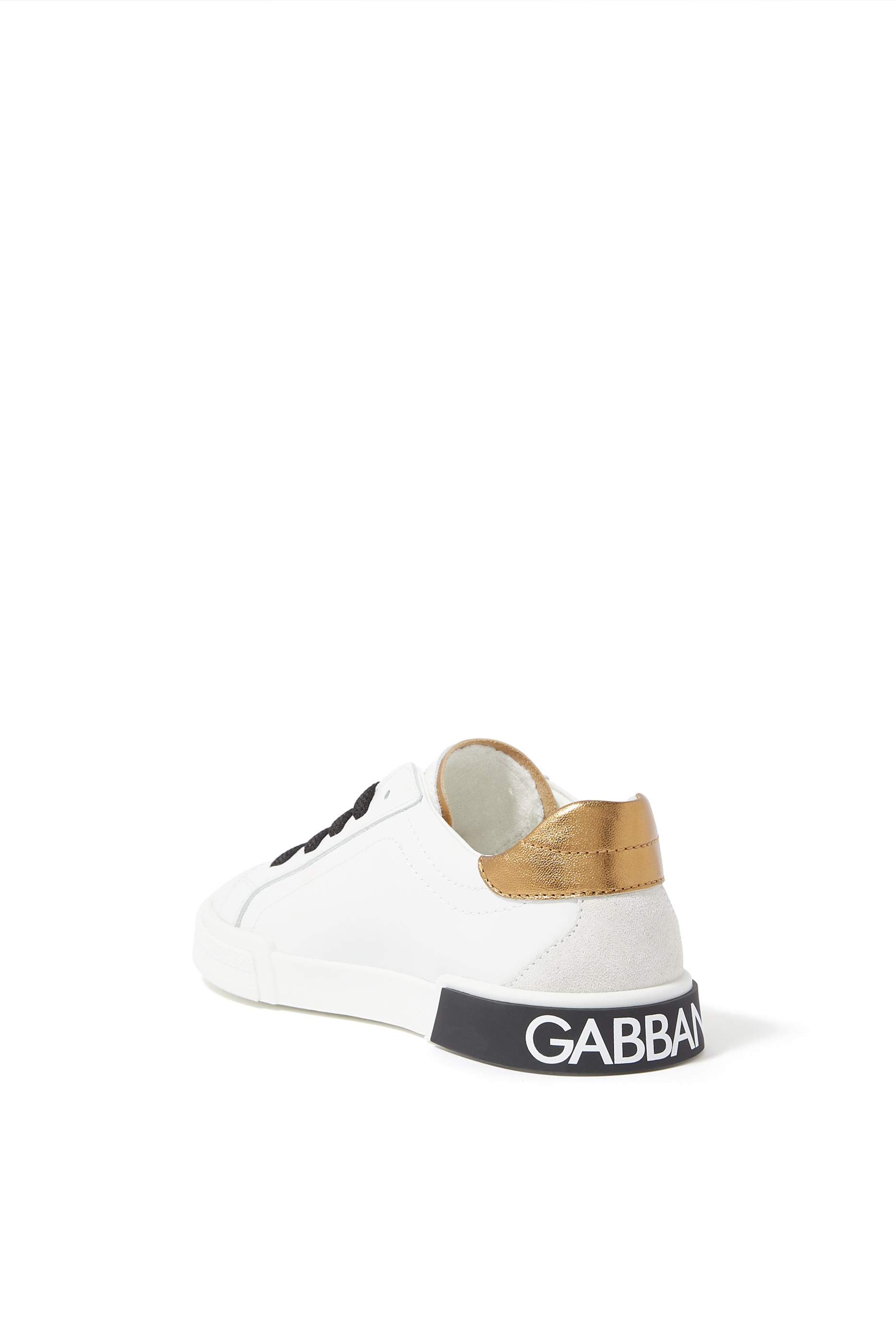 Kids Portofino Leather Sneakers