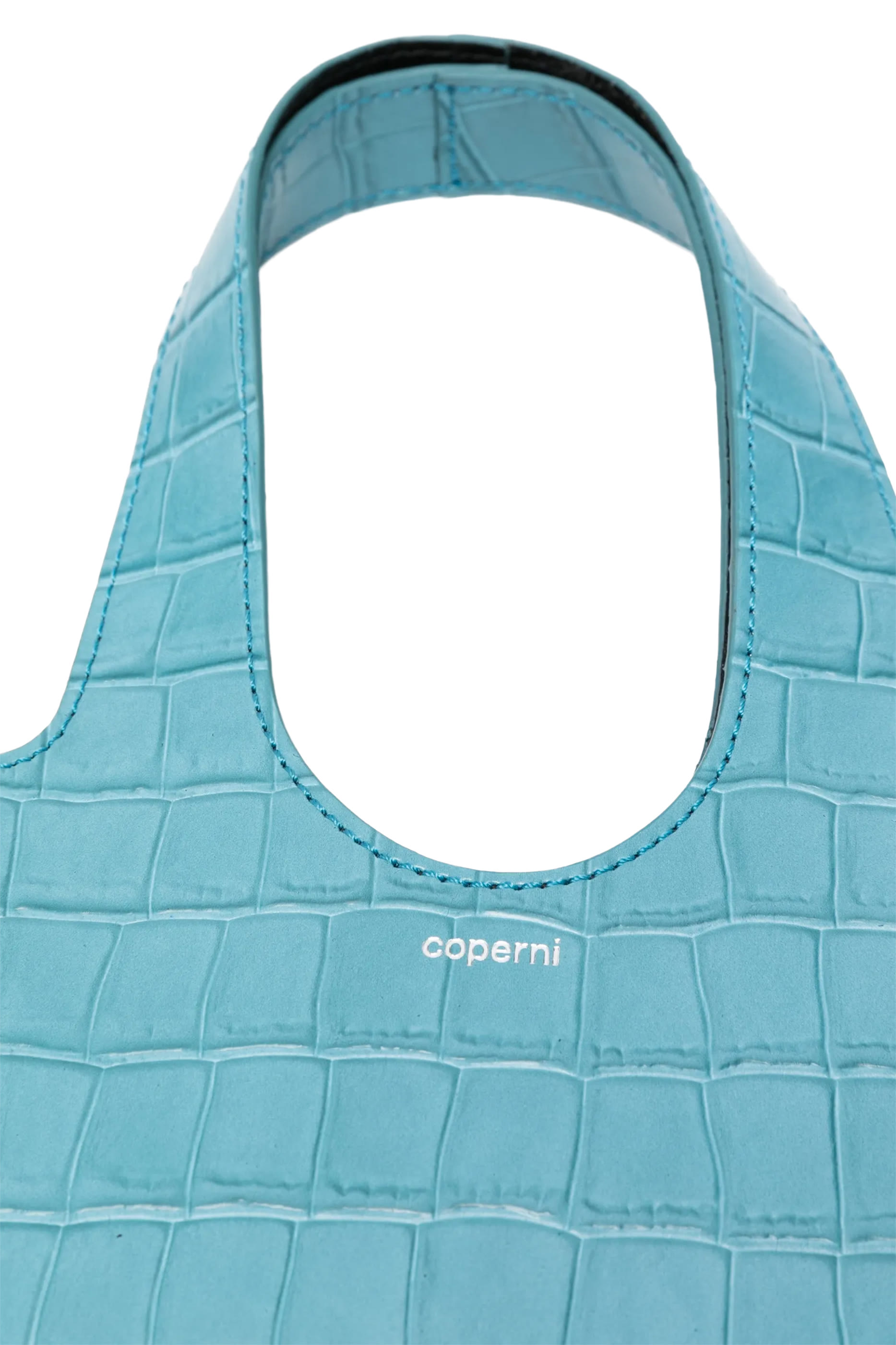  Croco Mini Heart Tote