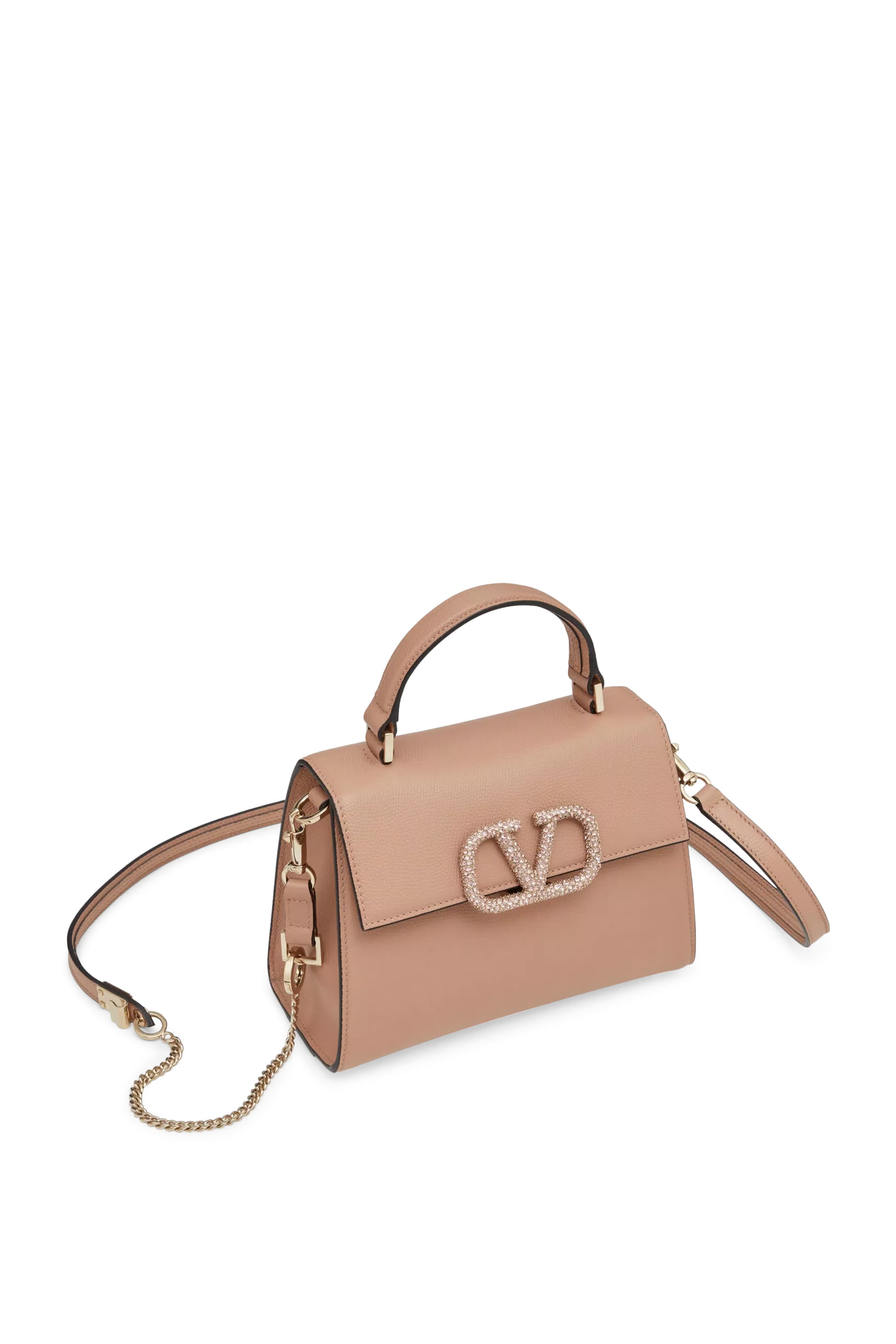 Small VSling Handbag with Jewel Logo 