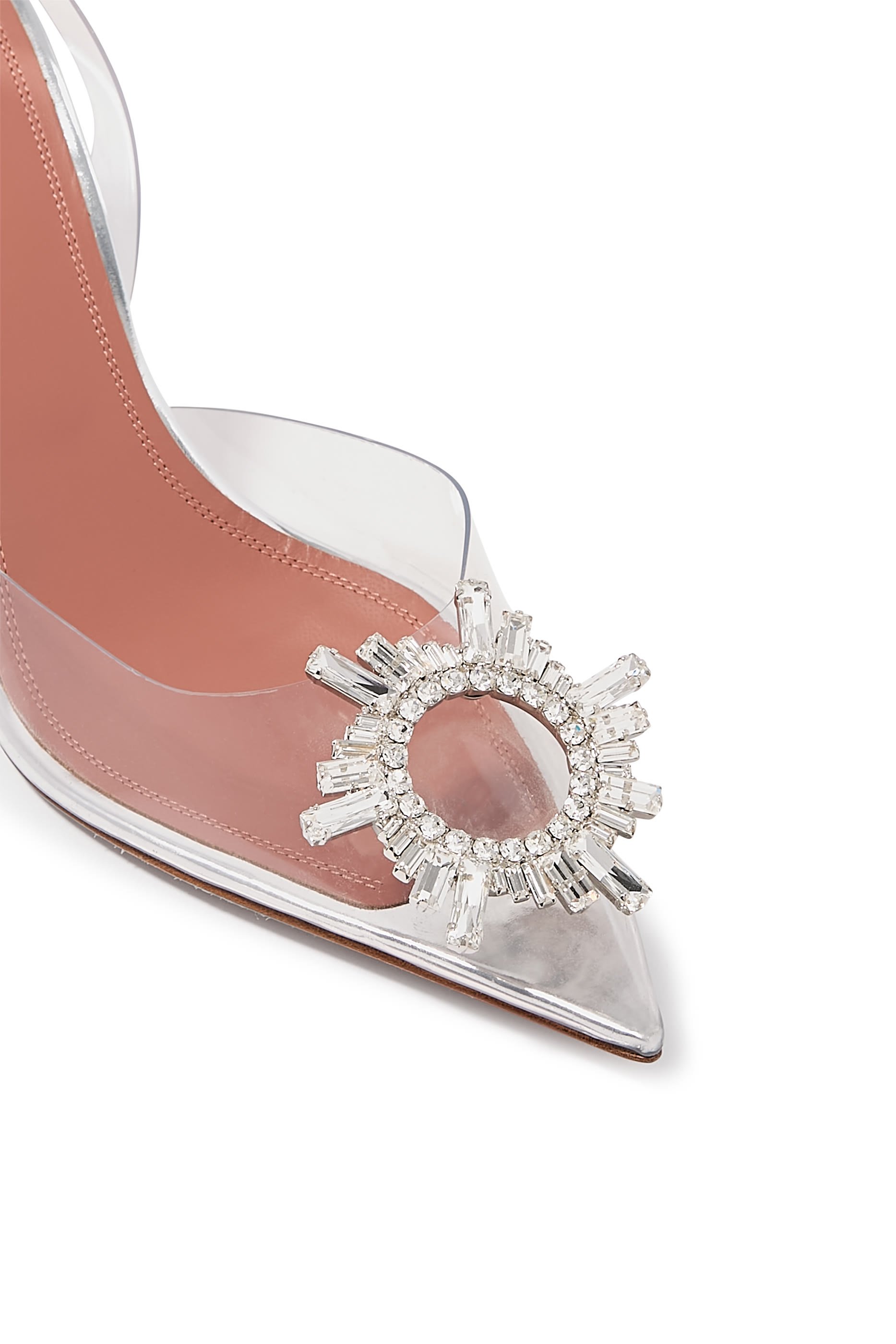 Begum Glass 70 Slingback Pumps