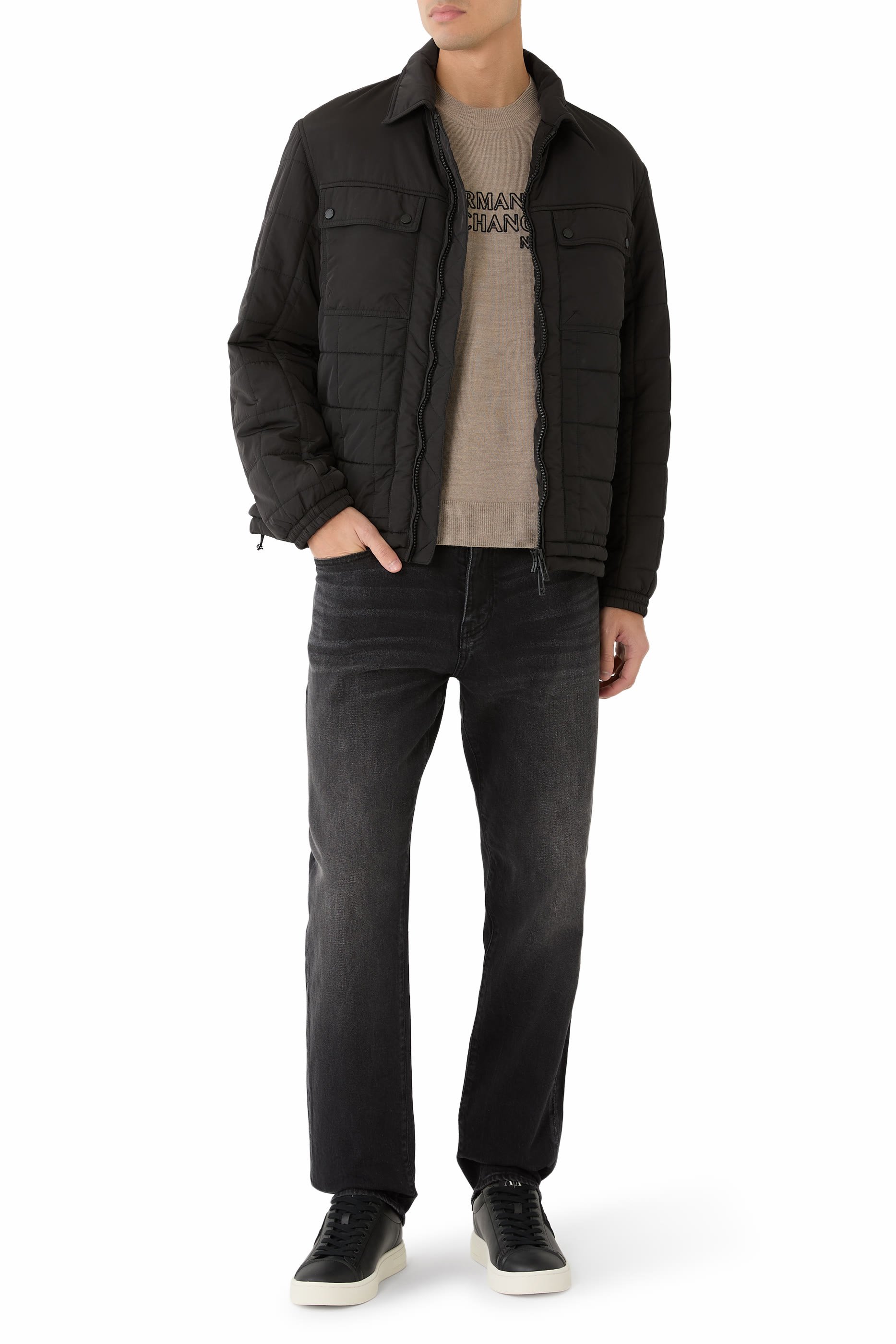 Logo Slim-Fit Denim Jeans