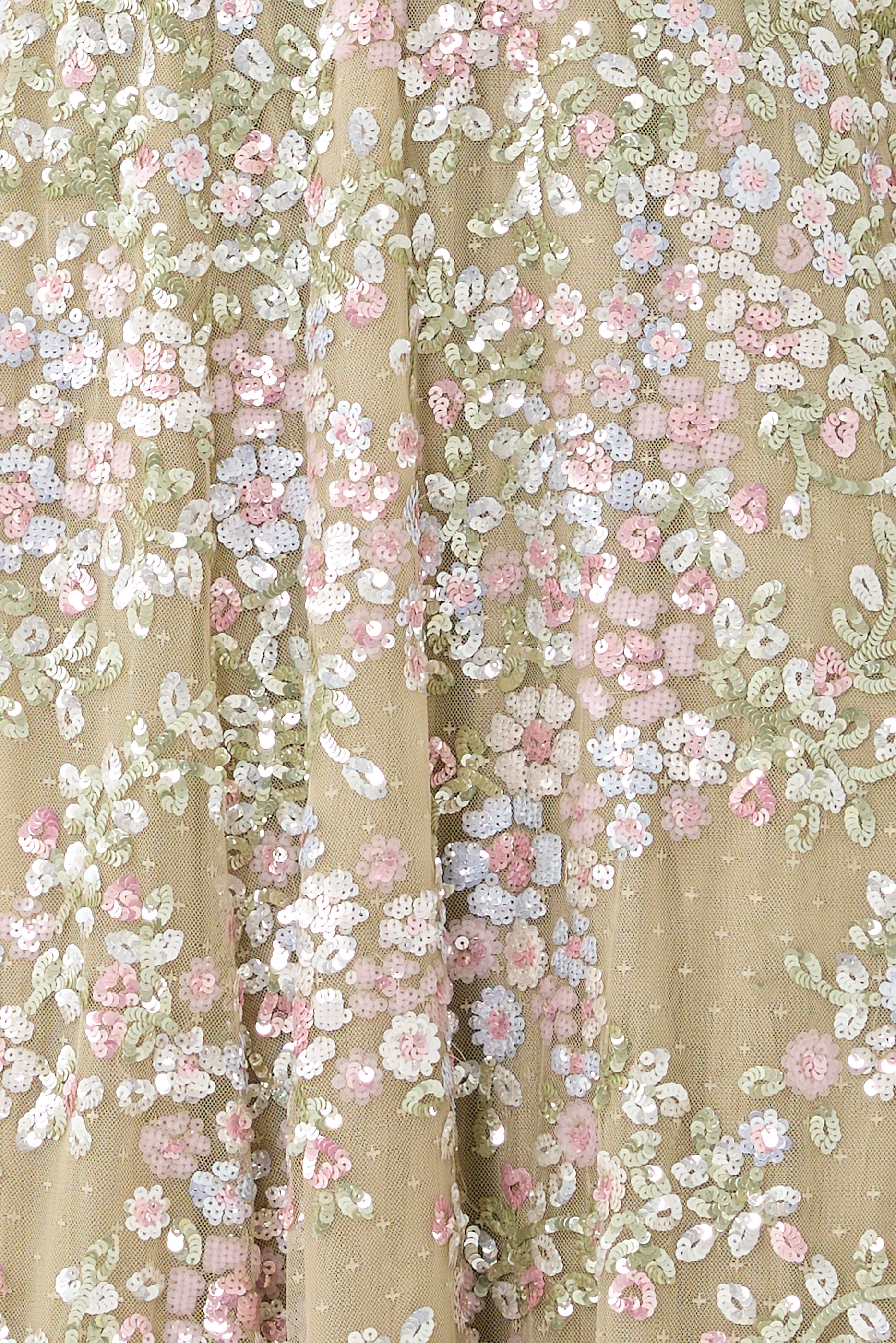 Dream Garland Strapless Gown