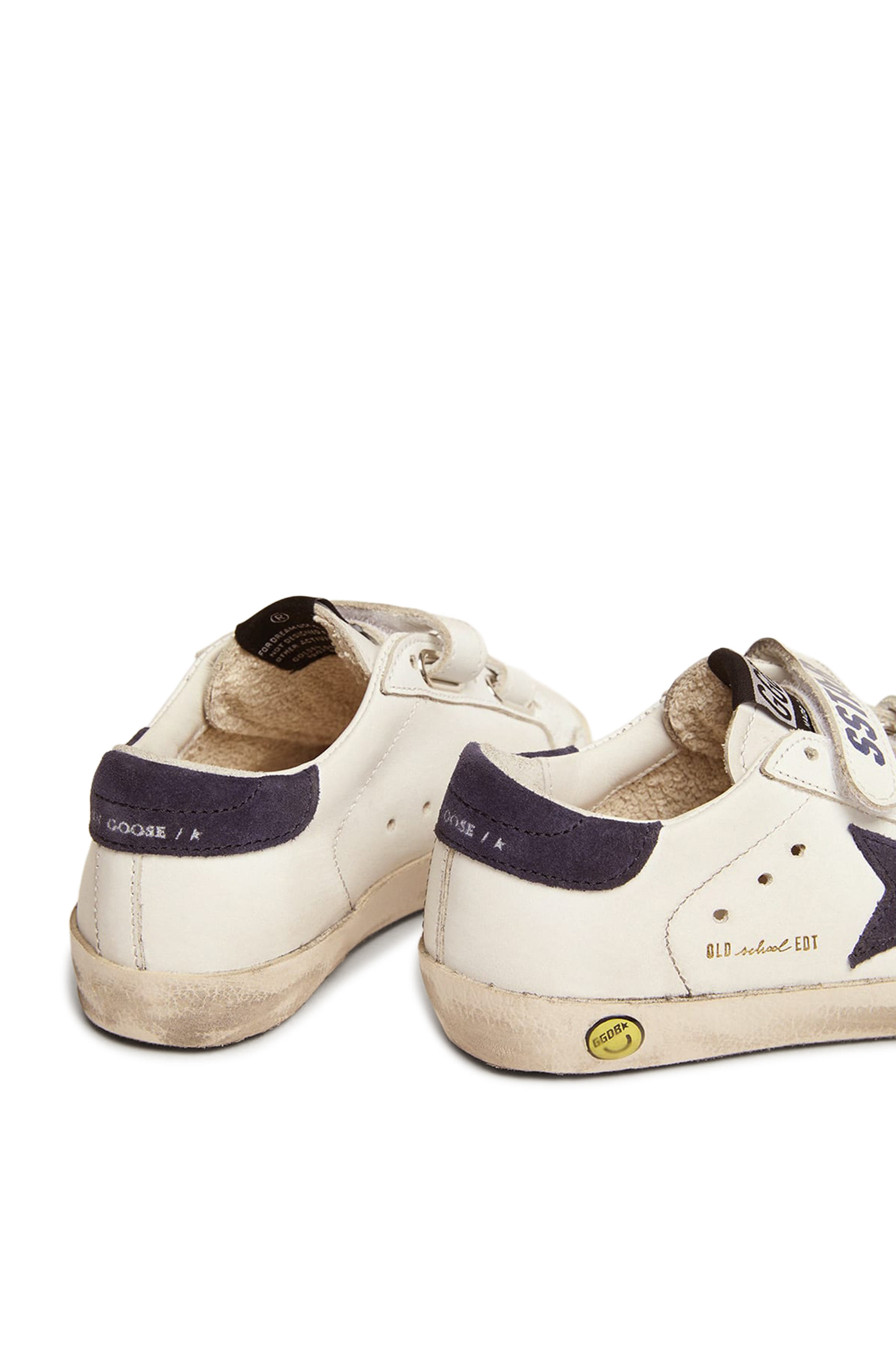 Kids Old School Leather Sneakers