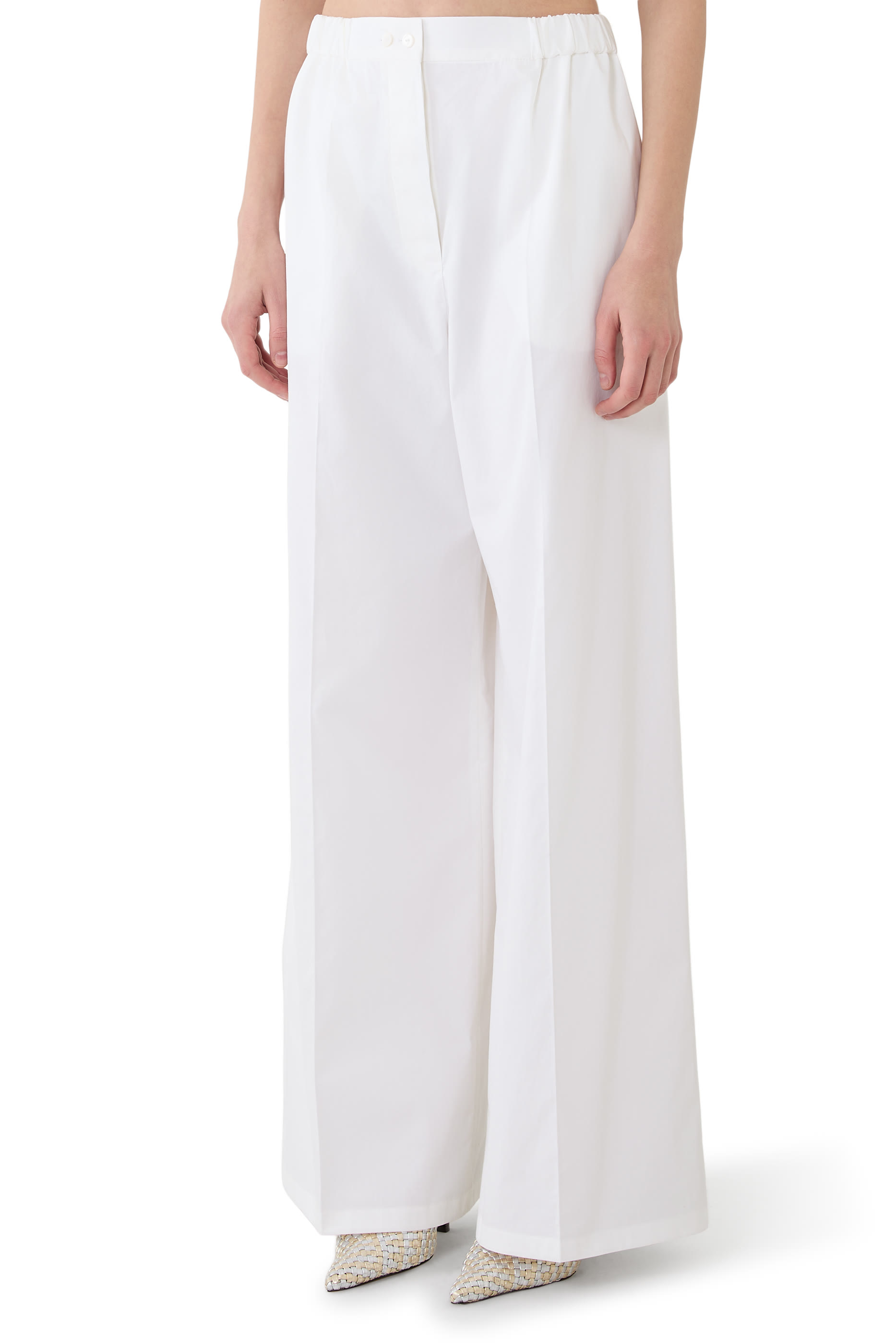 Organic Cotton Elasticated Waist Trousers