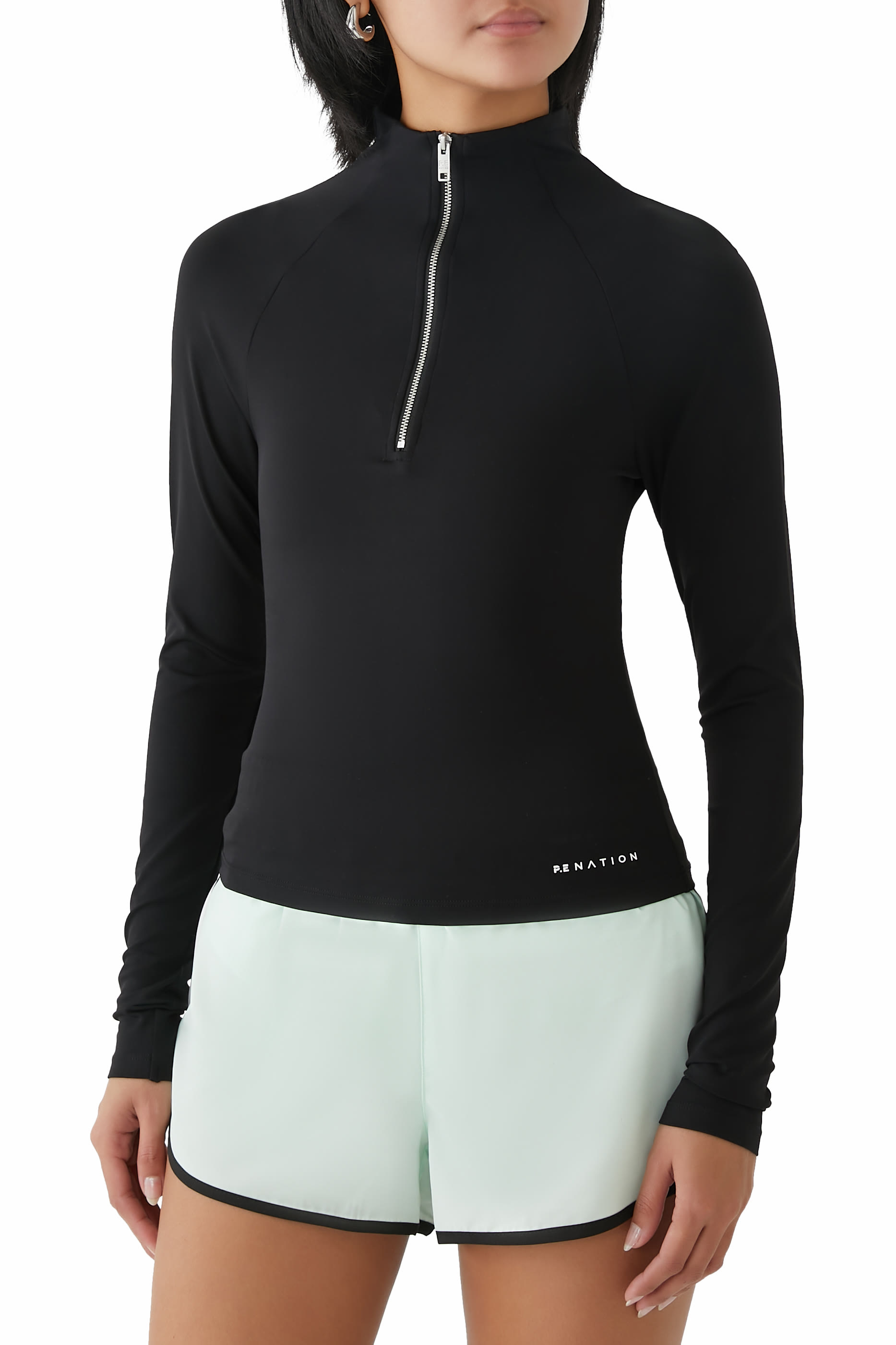 Routine Quarter Zip Long Sleeves Top