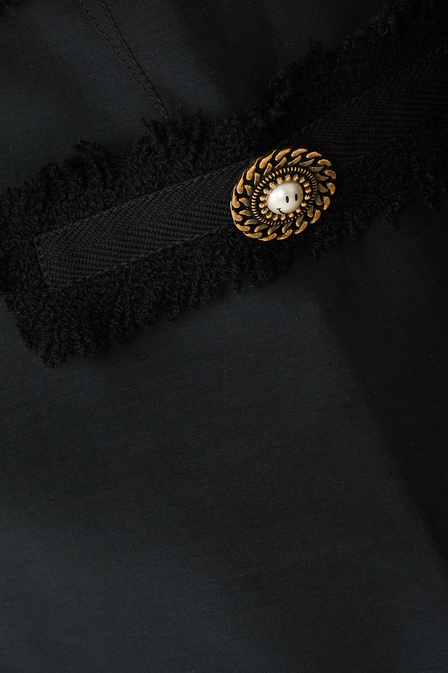 Stretch Boucl&eacute; Mini Skirt 