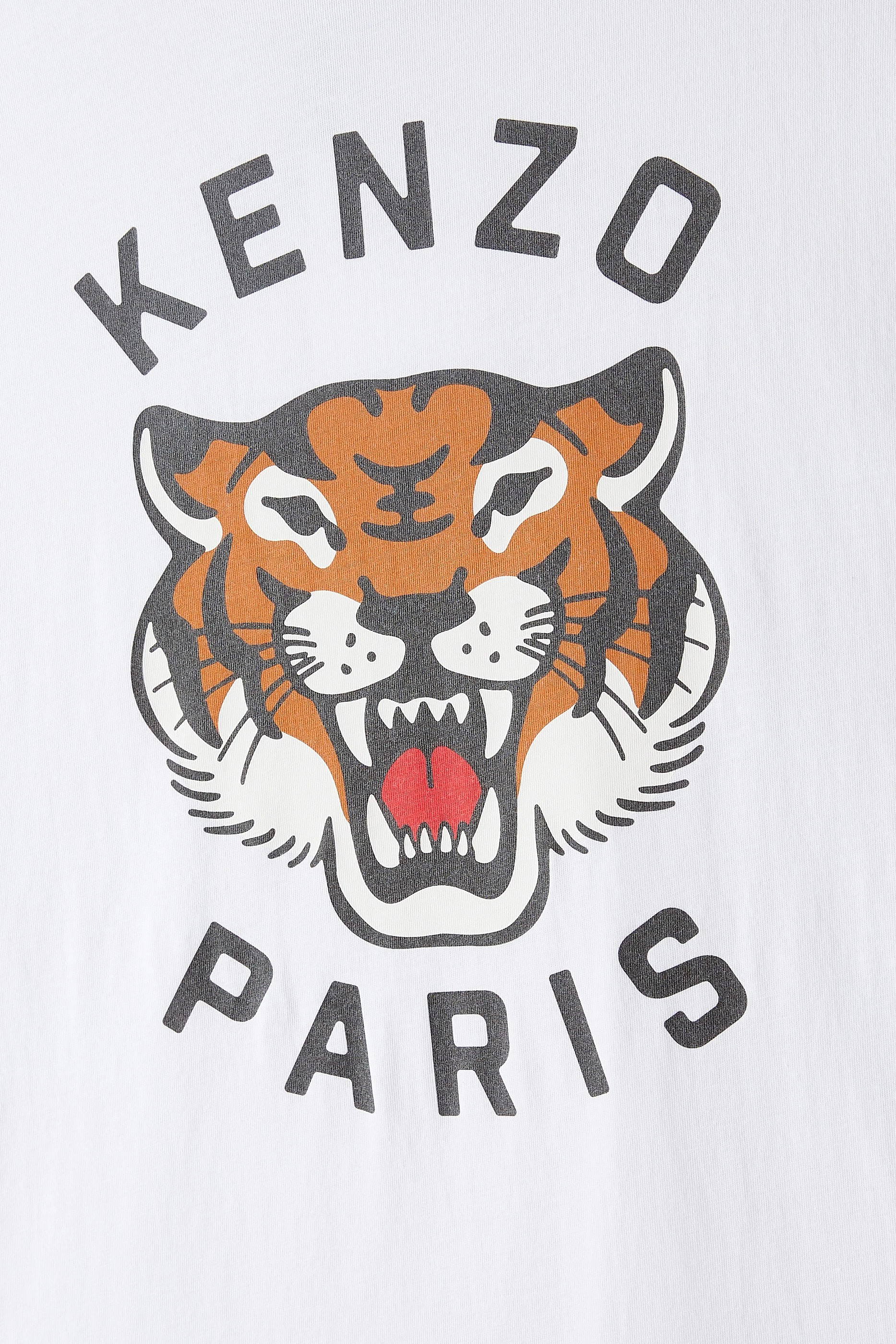 Kids Tiger-Graphic Raglan T-Shirt