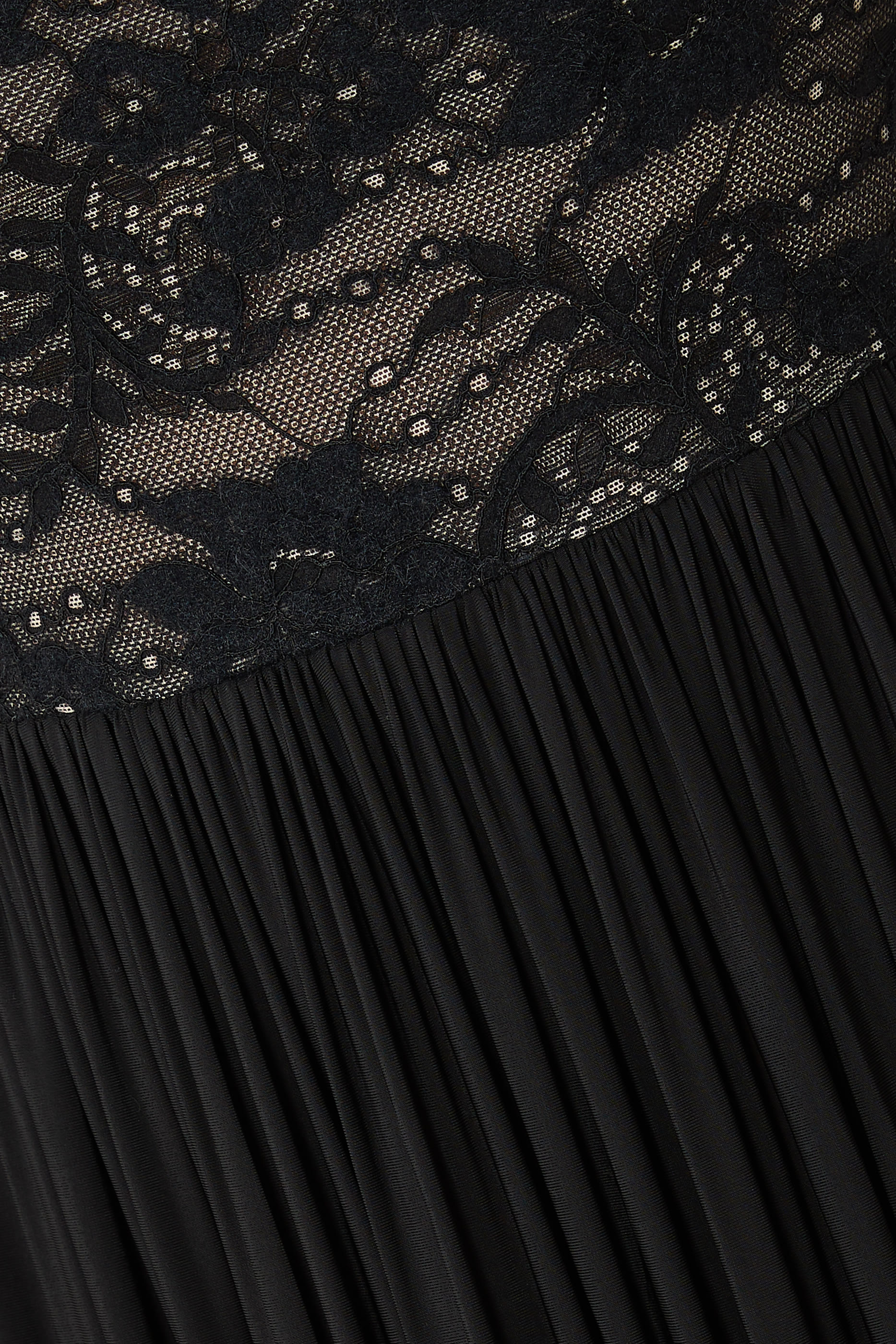 Stretch Lace & Jersey Dress 